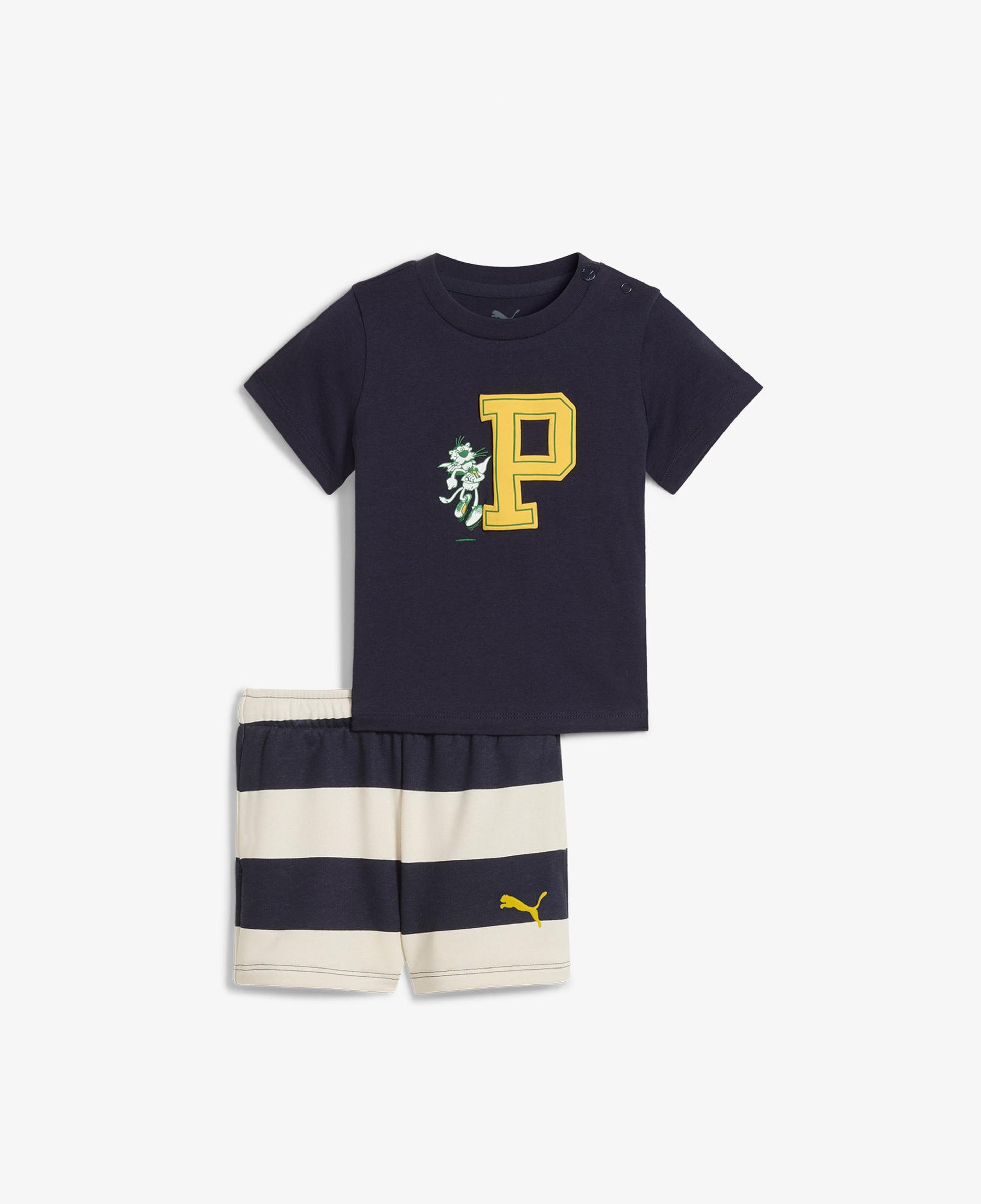 Puma Super Bebek Lacivert Eşofman Takımı