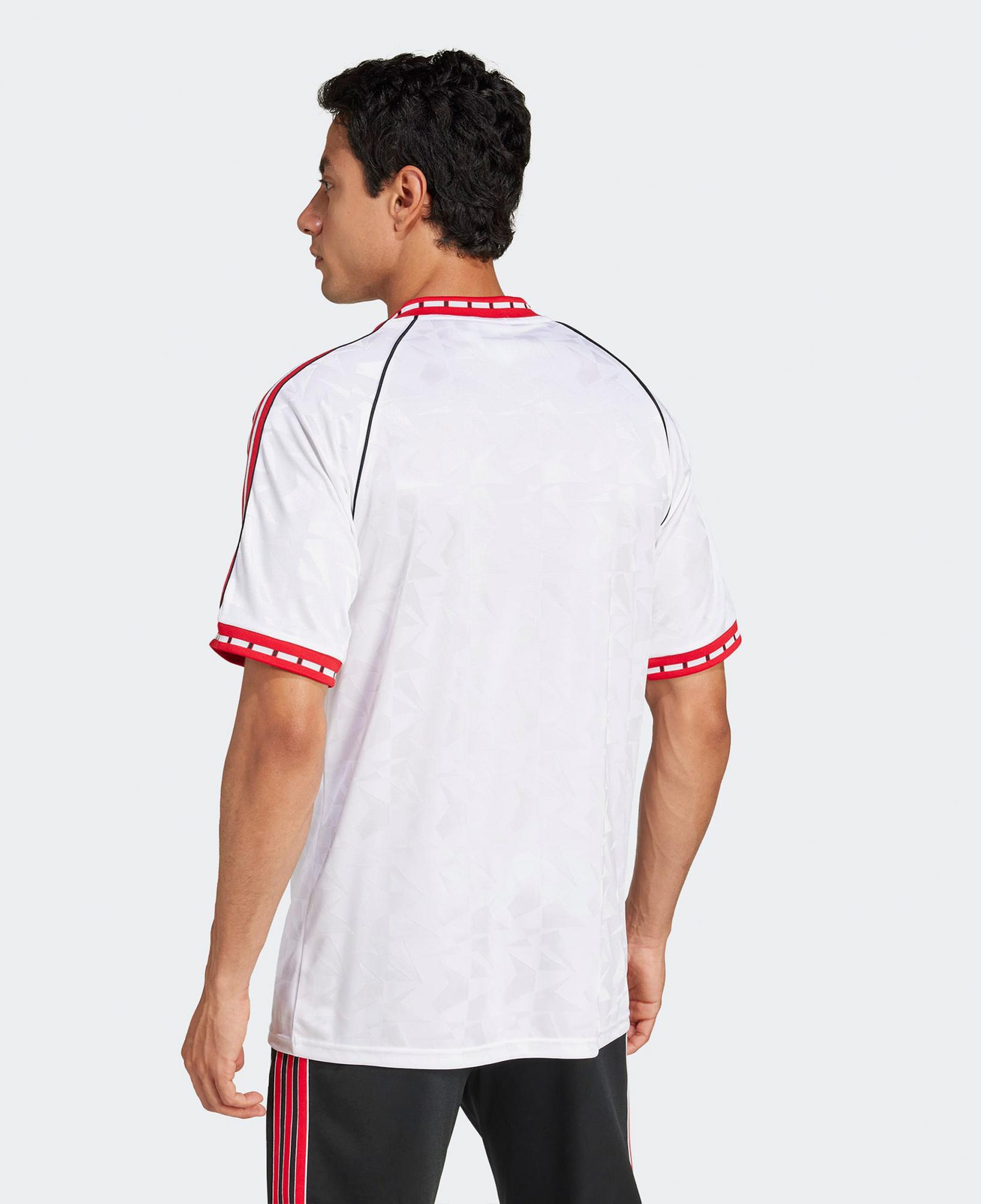 adidas Manchester United Retro Erkek Beyaz T-Shirt