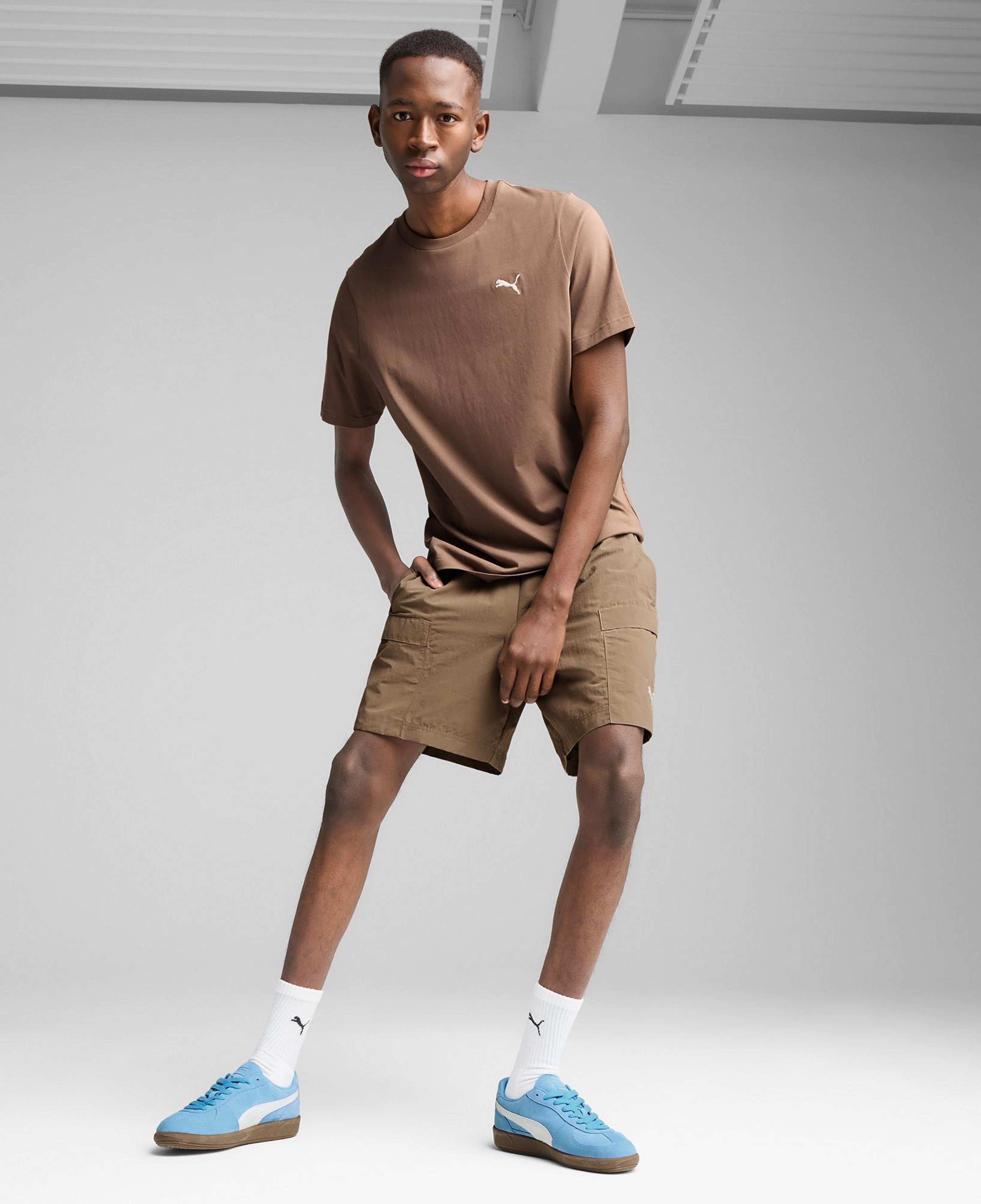 Puma Wardrobe Ess Cargo Unisex Kahverengi Şort