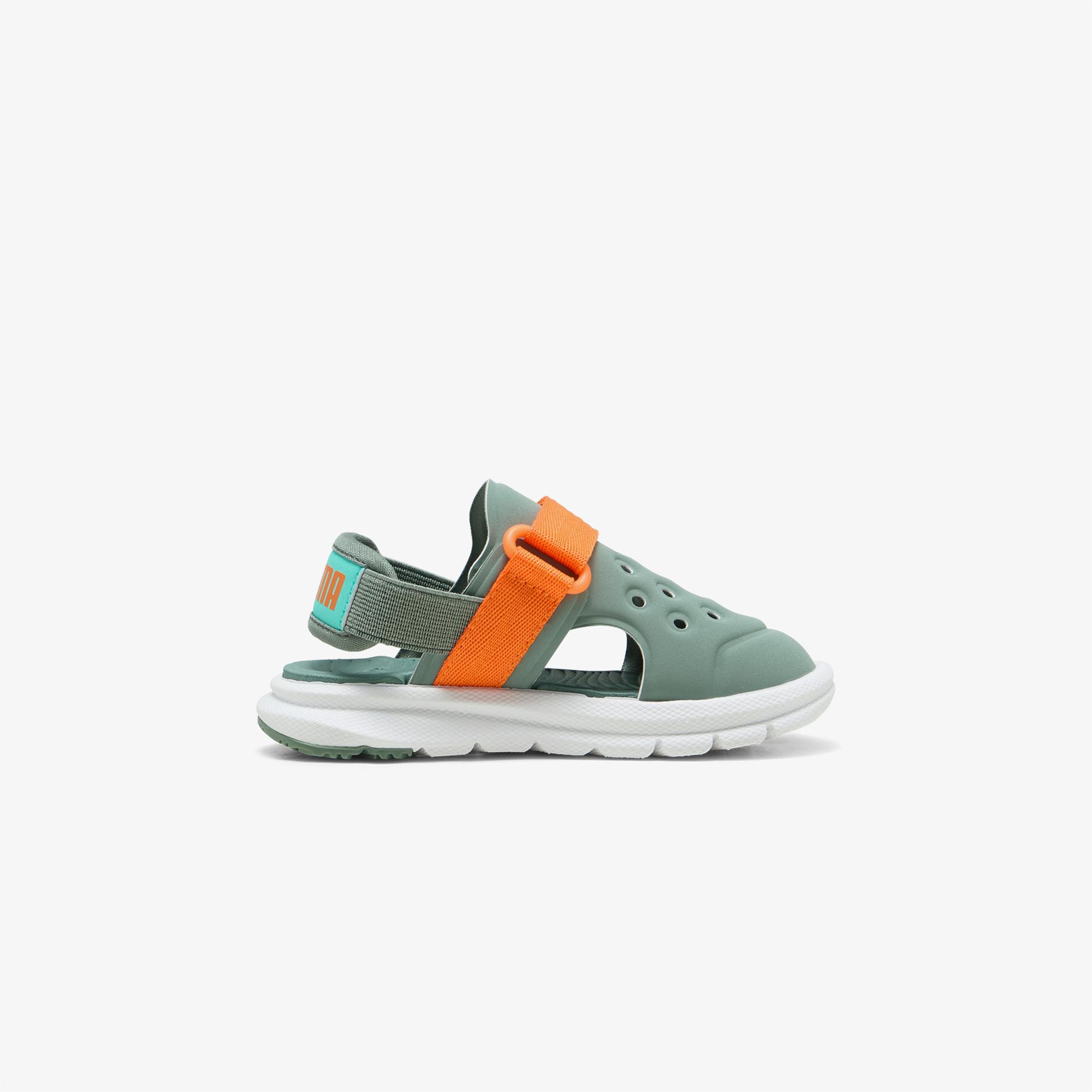 Puma Evolve Ac BebekYeşil Sandalet
