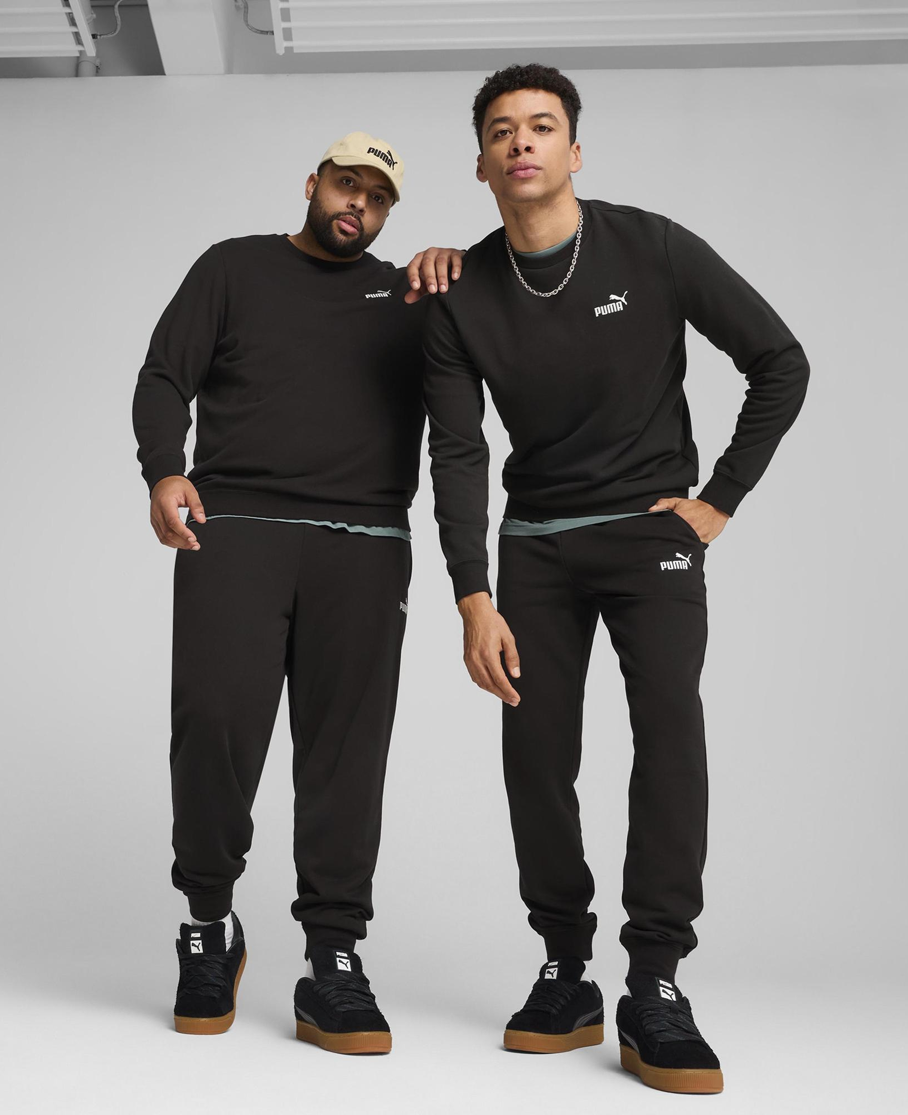 Puma Essentials No 1 Logo Erkek Siyah Eşofman Altı