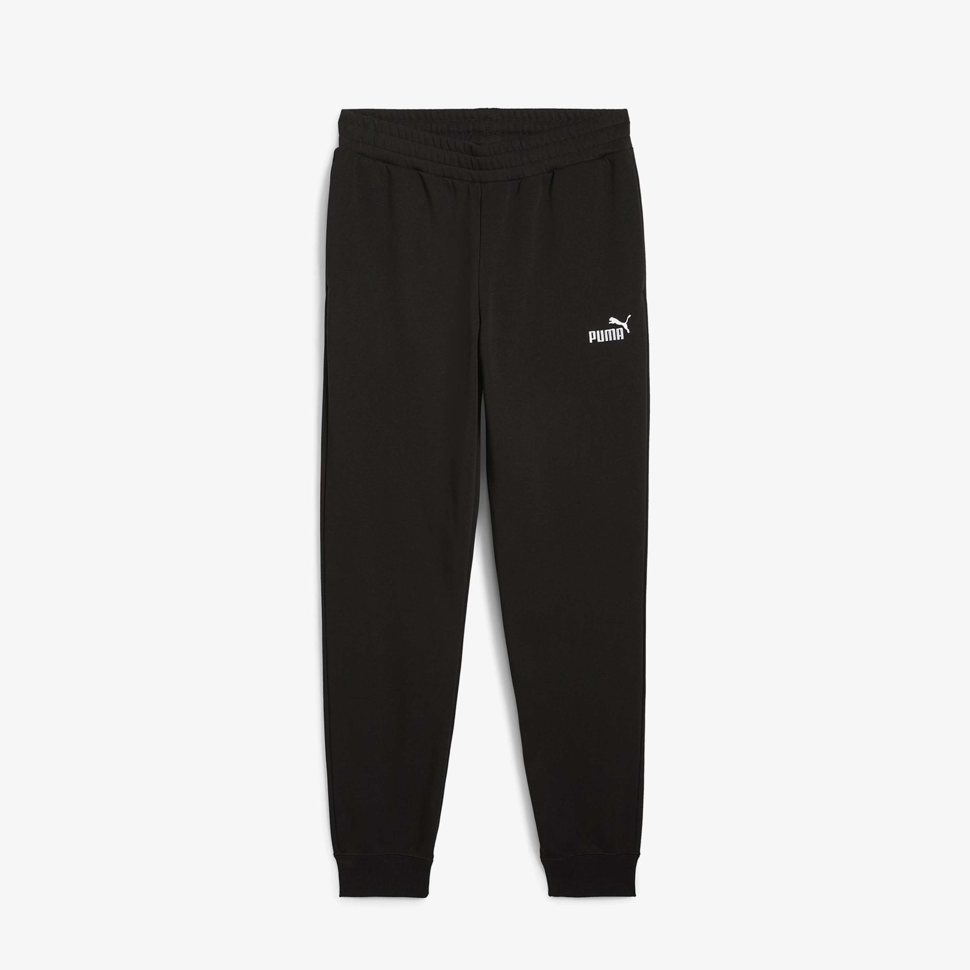 Puma Essentials No 1 Logo Erkek Siyah Eşofman Altı