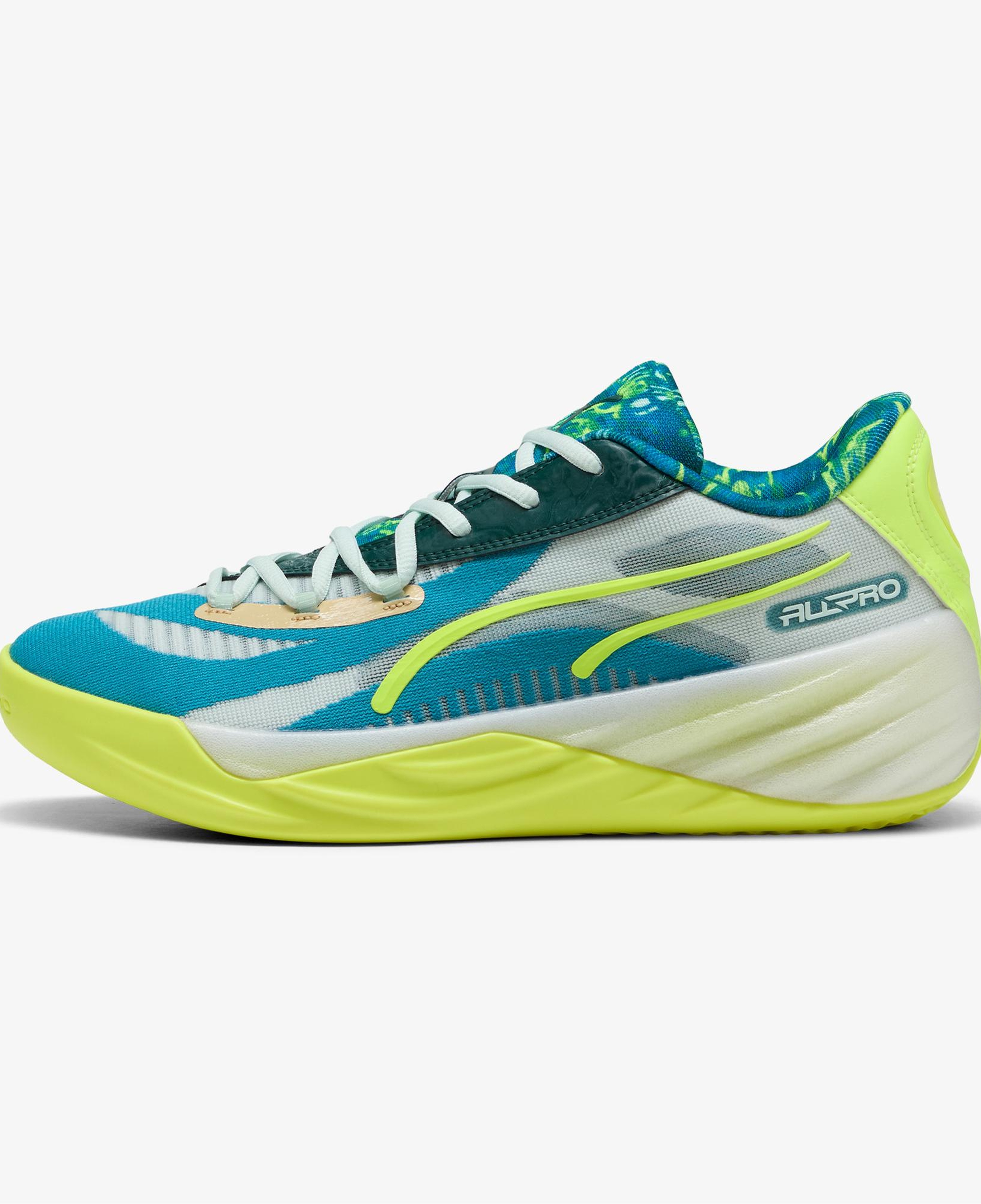 Puma All-Pro Nitro Hoops Dreamz Erkek Mavi Spor Ayakkabı