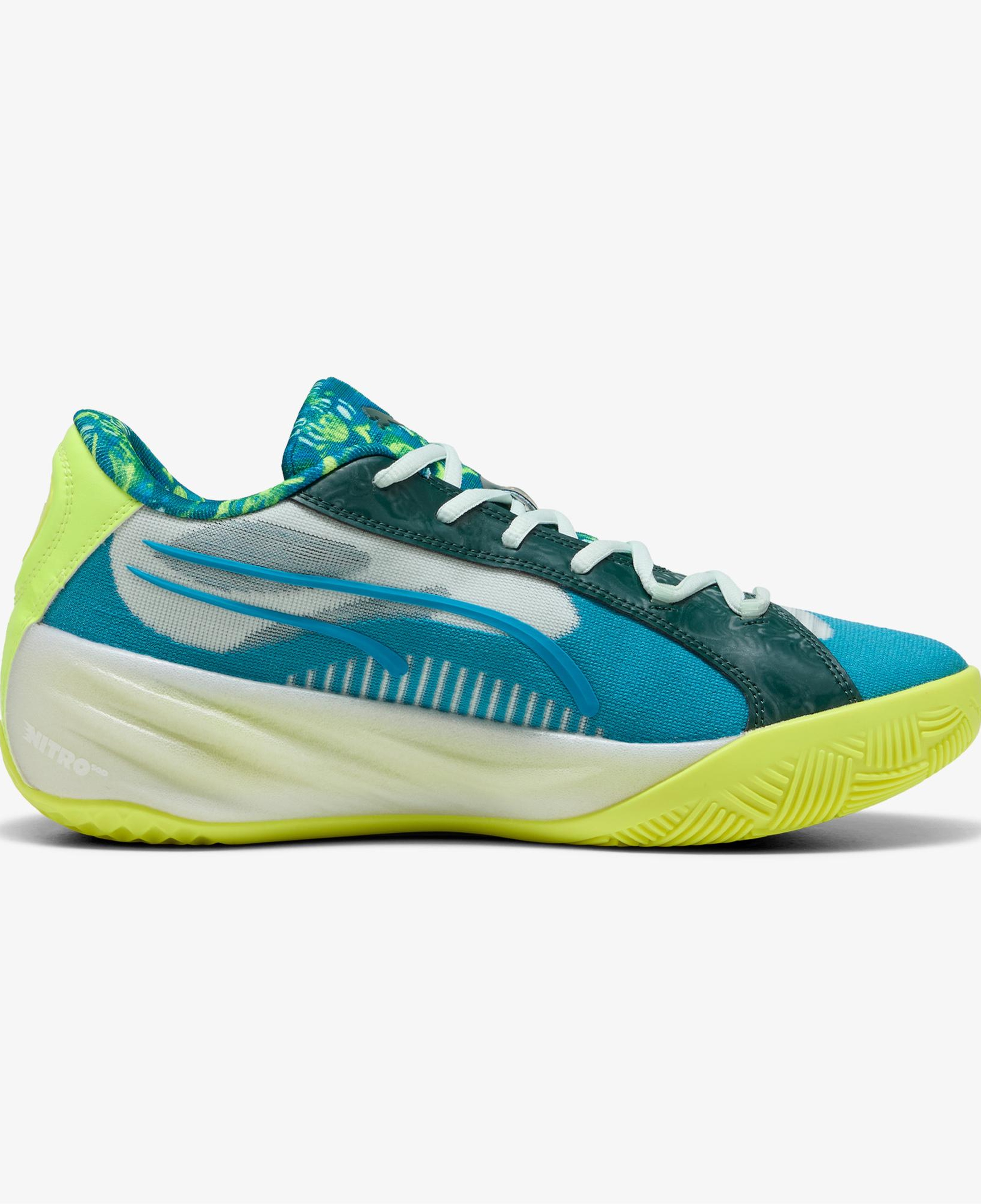 Puma All-Pro Nitro Hoops Dreamz Erkek Mavi Spor Ayakkabı