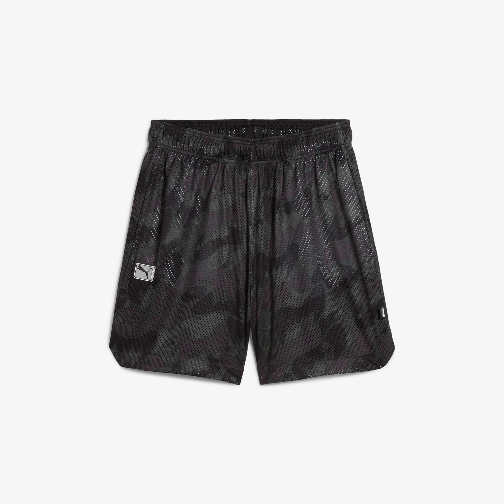 Puma Camo AOP Erkek Siyah Şort