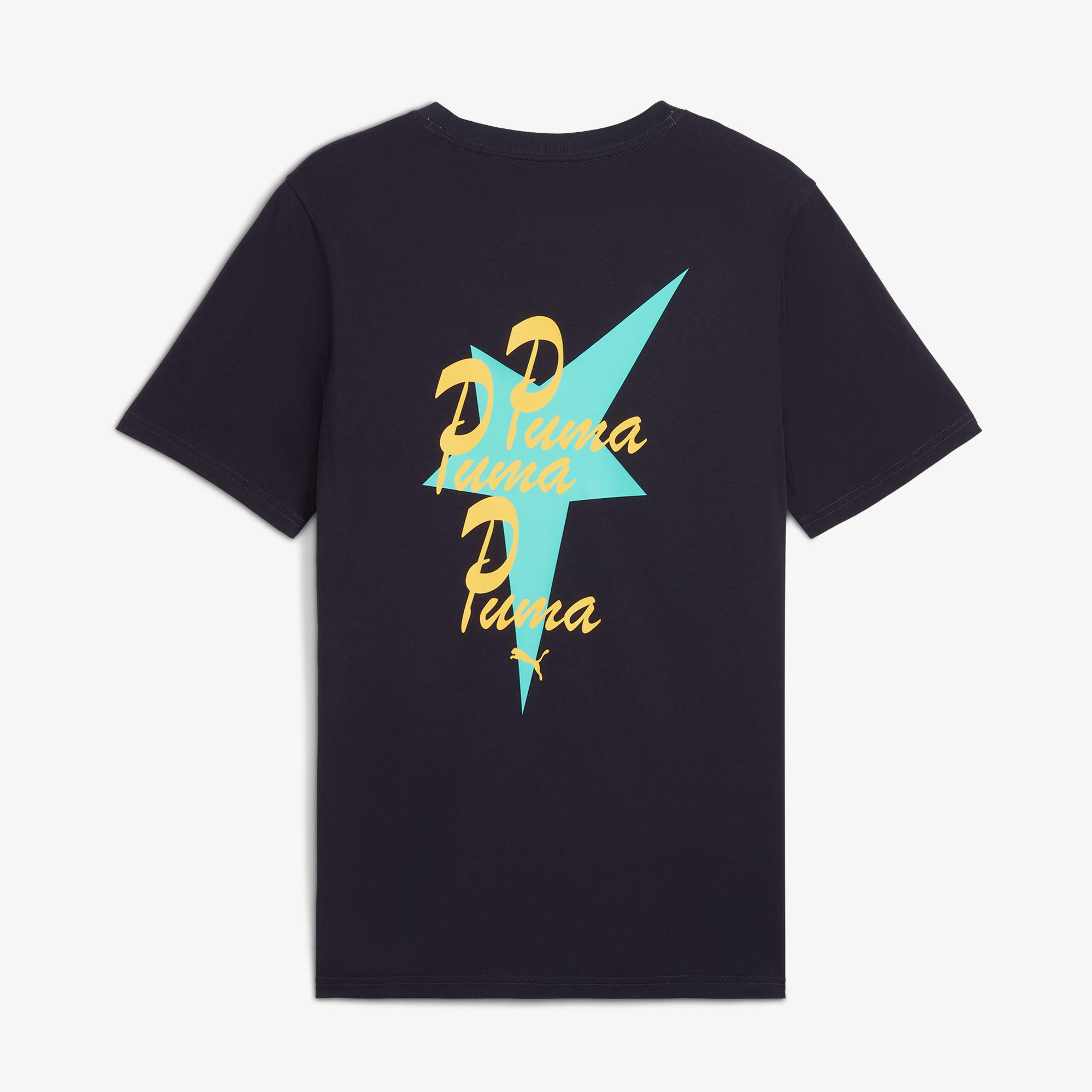 Puma Road to Unity Graphic Erkek Lacivert T-Shirt