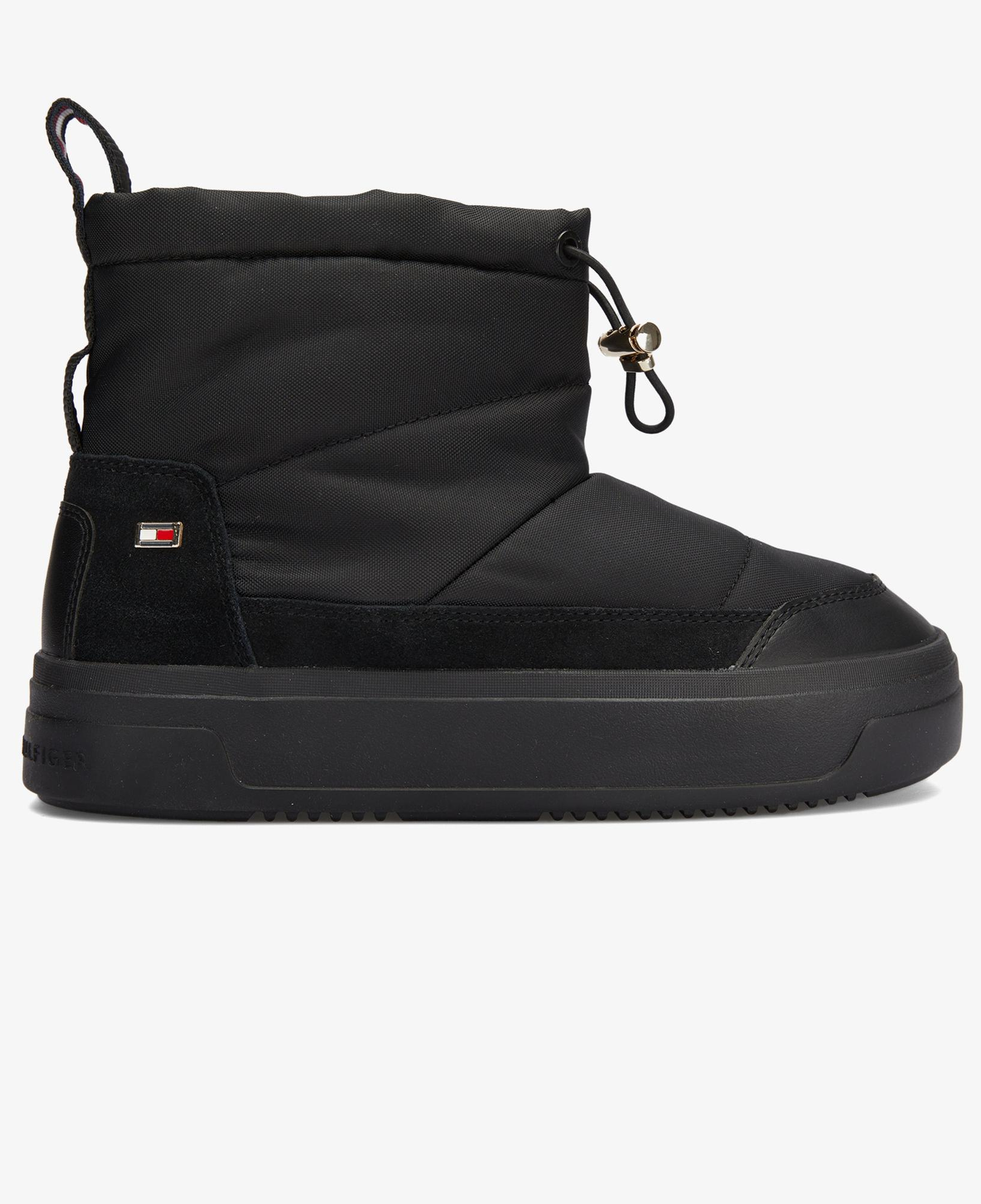 Tommy Hilfiger Flag Kadın Siyah Bot