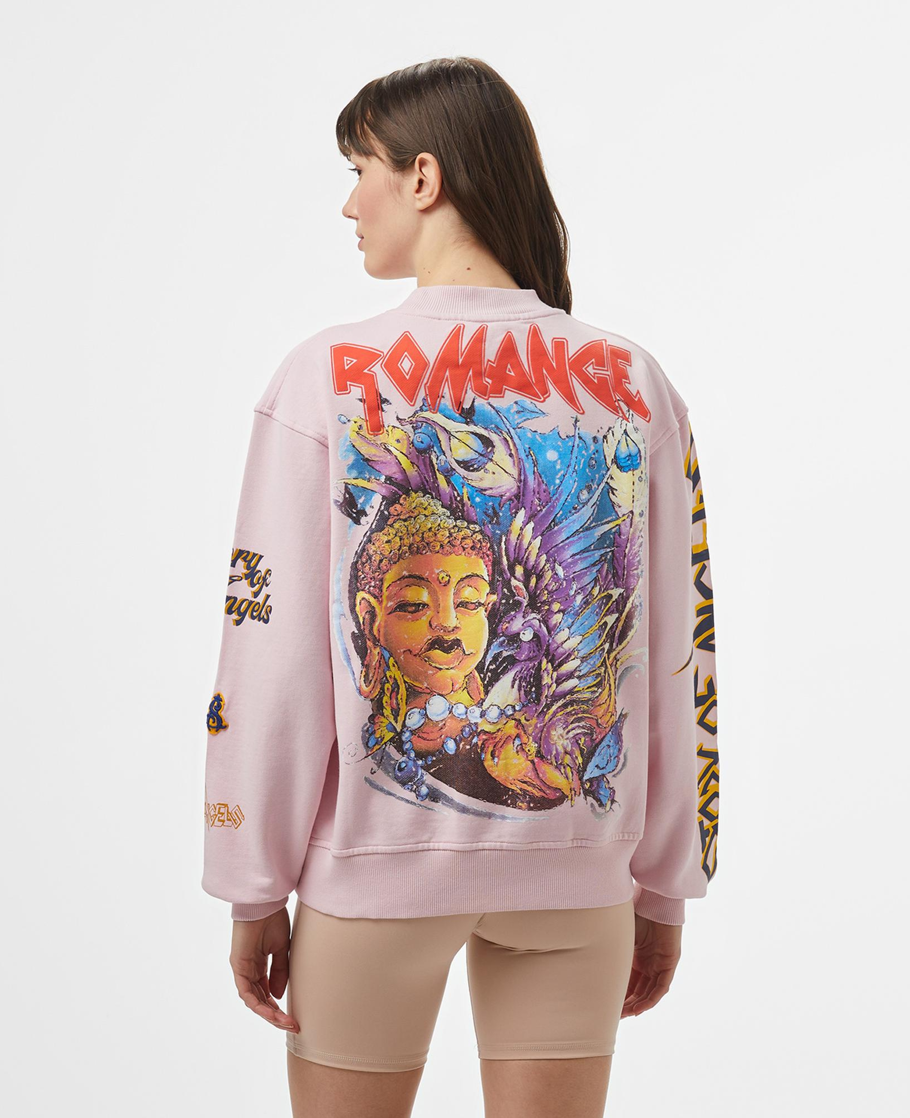 Story Of Angels Budha Dream Water Colour Erkek Pembe T-Shirt