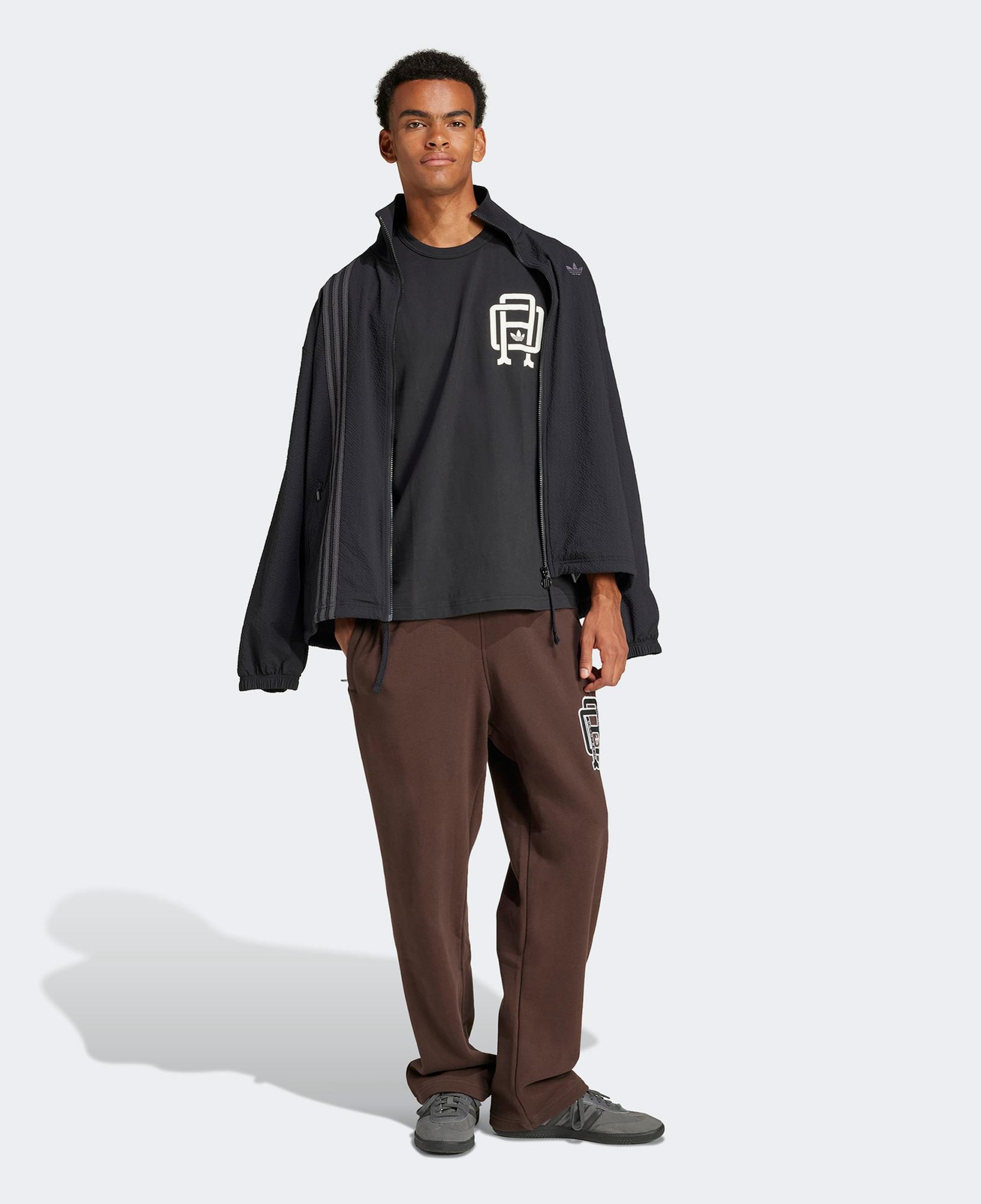 adidas Q12 Varsity Erkek Siyah T-Shirt