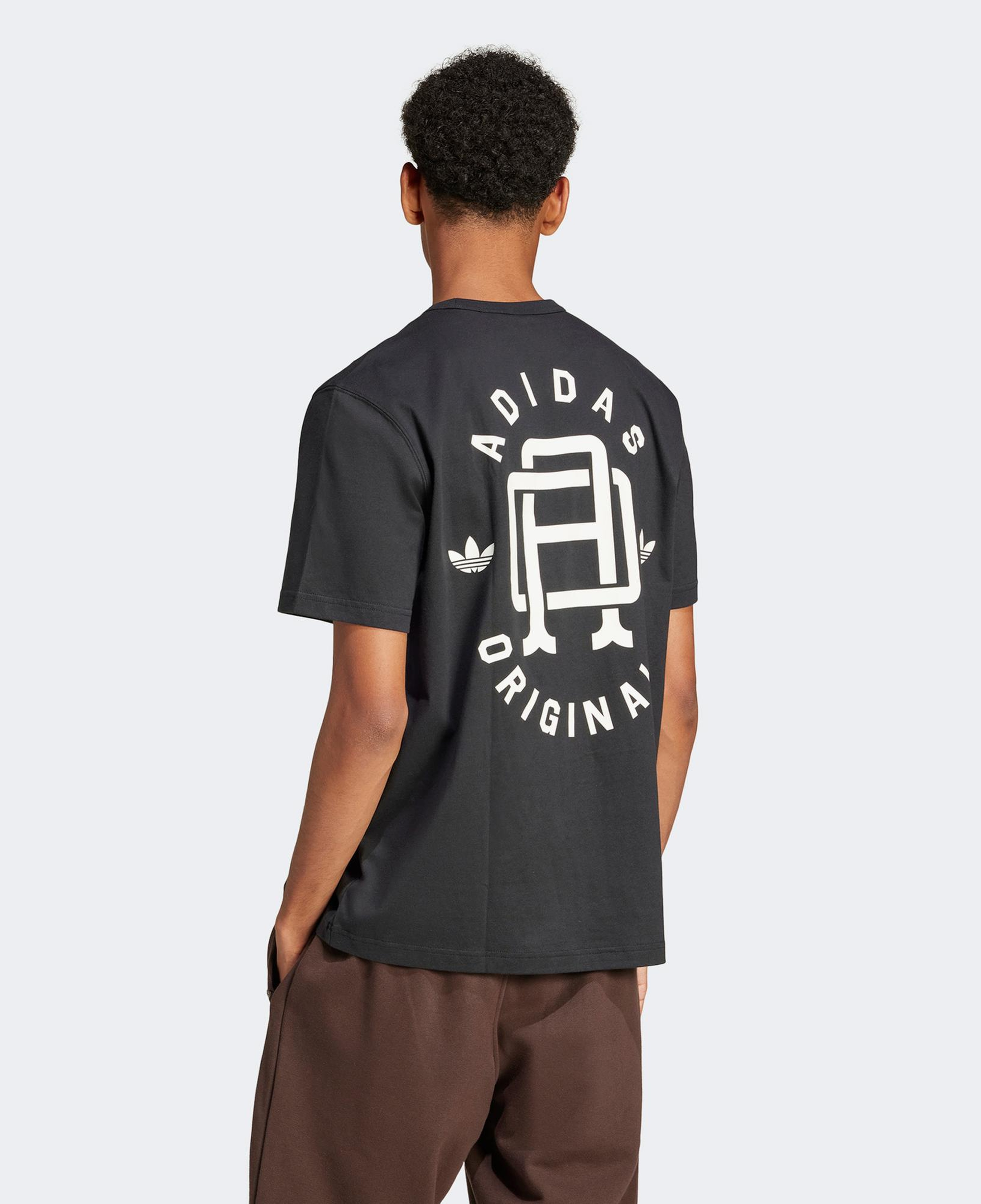 adidas Q12 Varsity Erkek Siyah T-Shirt