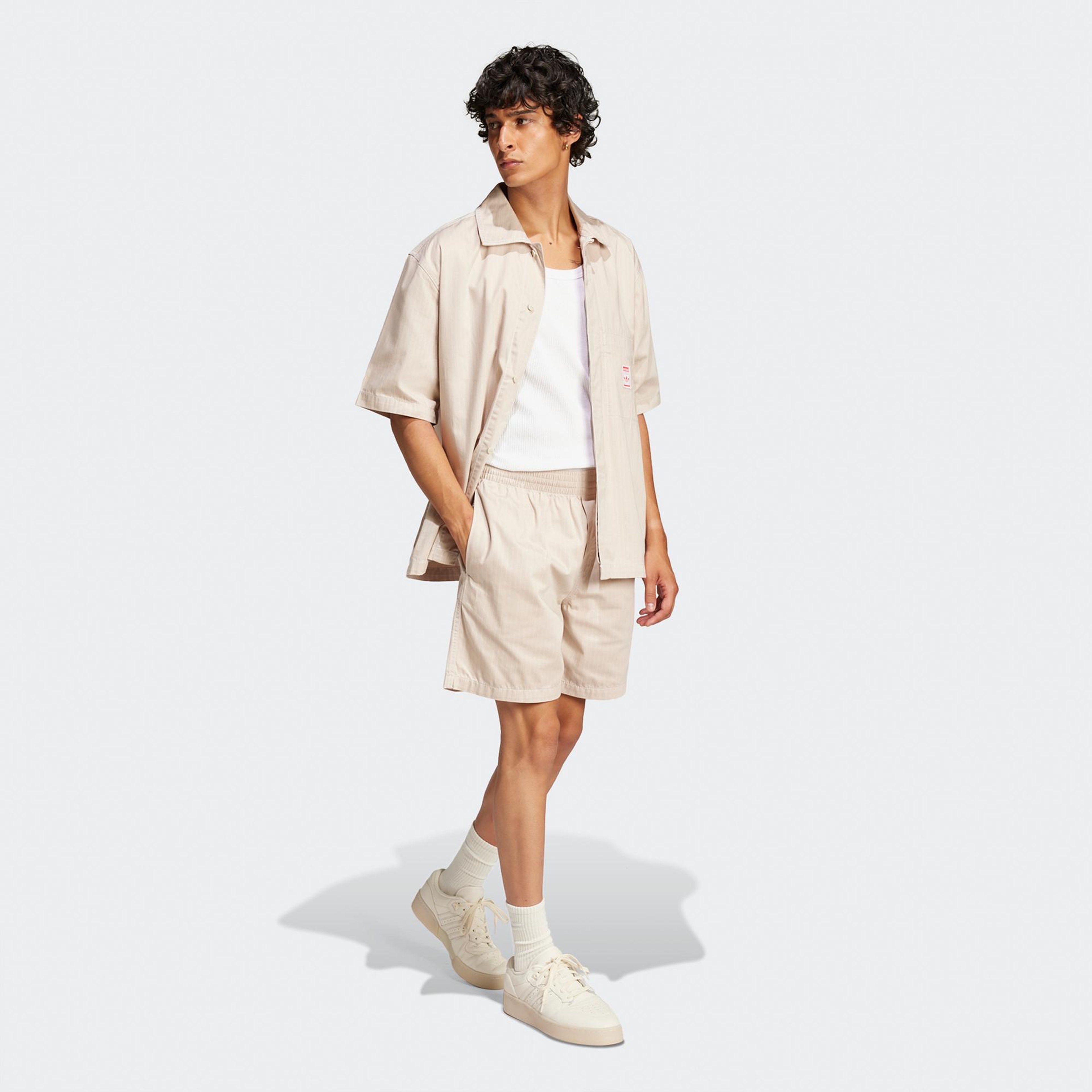 adidas Wab Worker Erkek Bej Gömlek