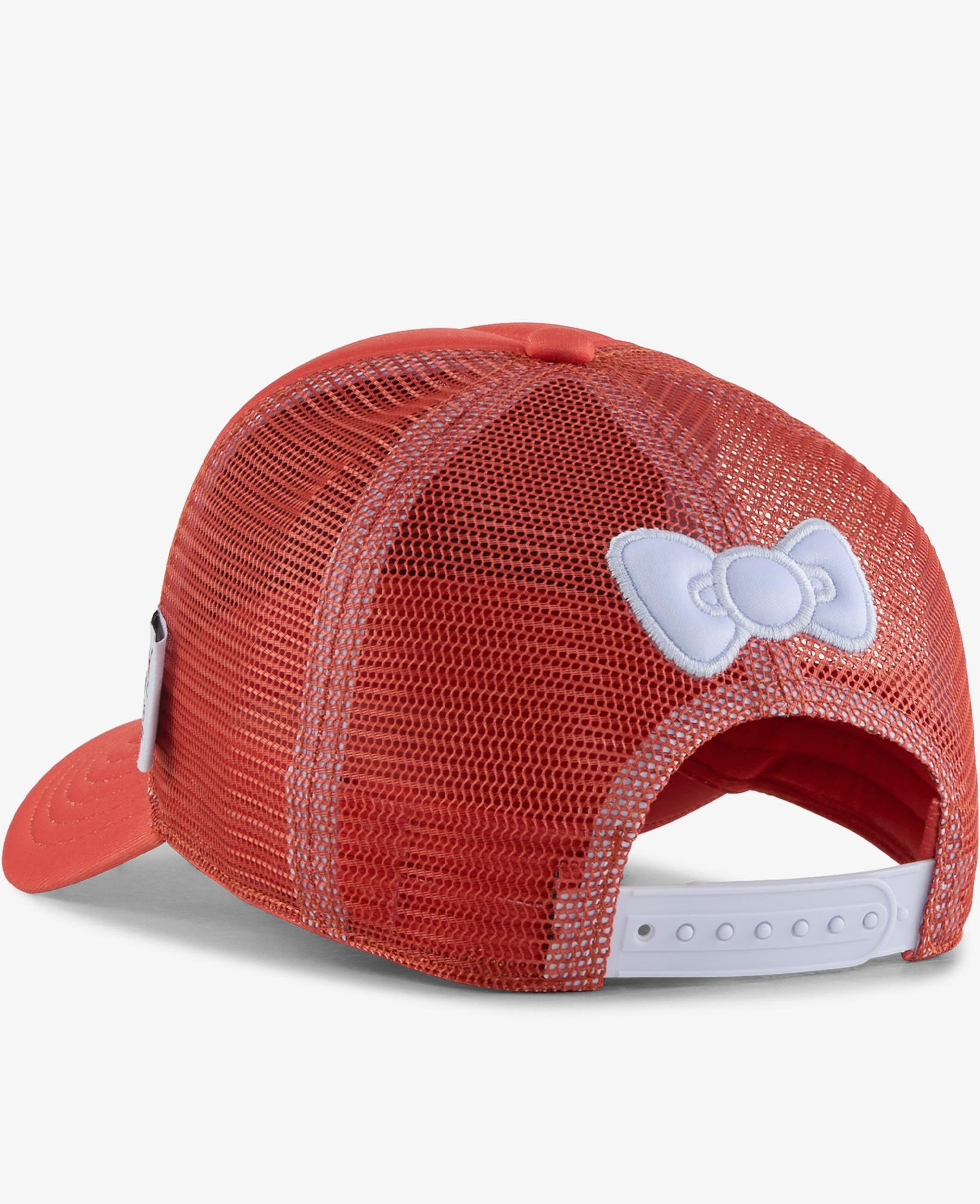 Puma X Hello Kitty Friends Trucker Çocuk Kırmızı Şapka
