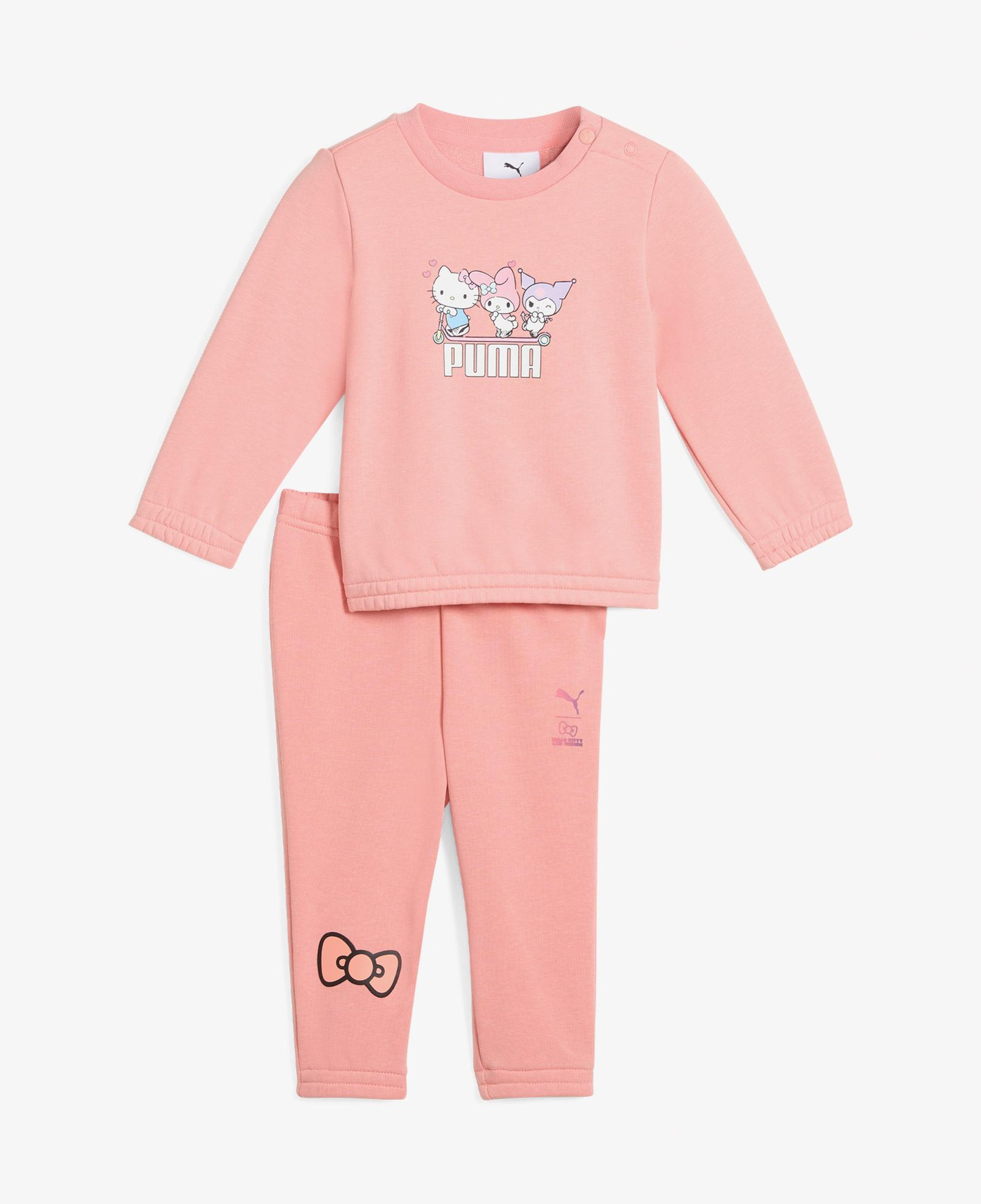 Puma X Hello Kitty and Friends Bebek Pembe Eşofman Takımı