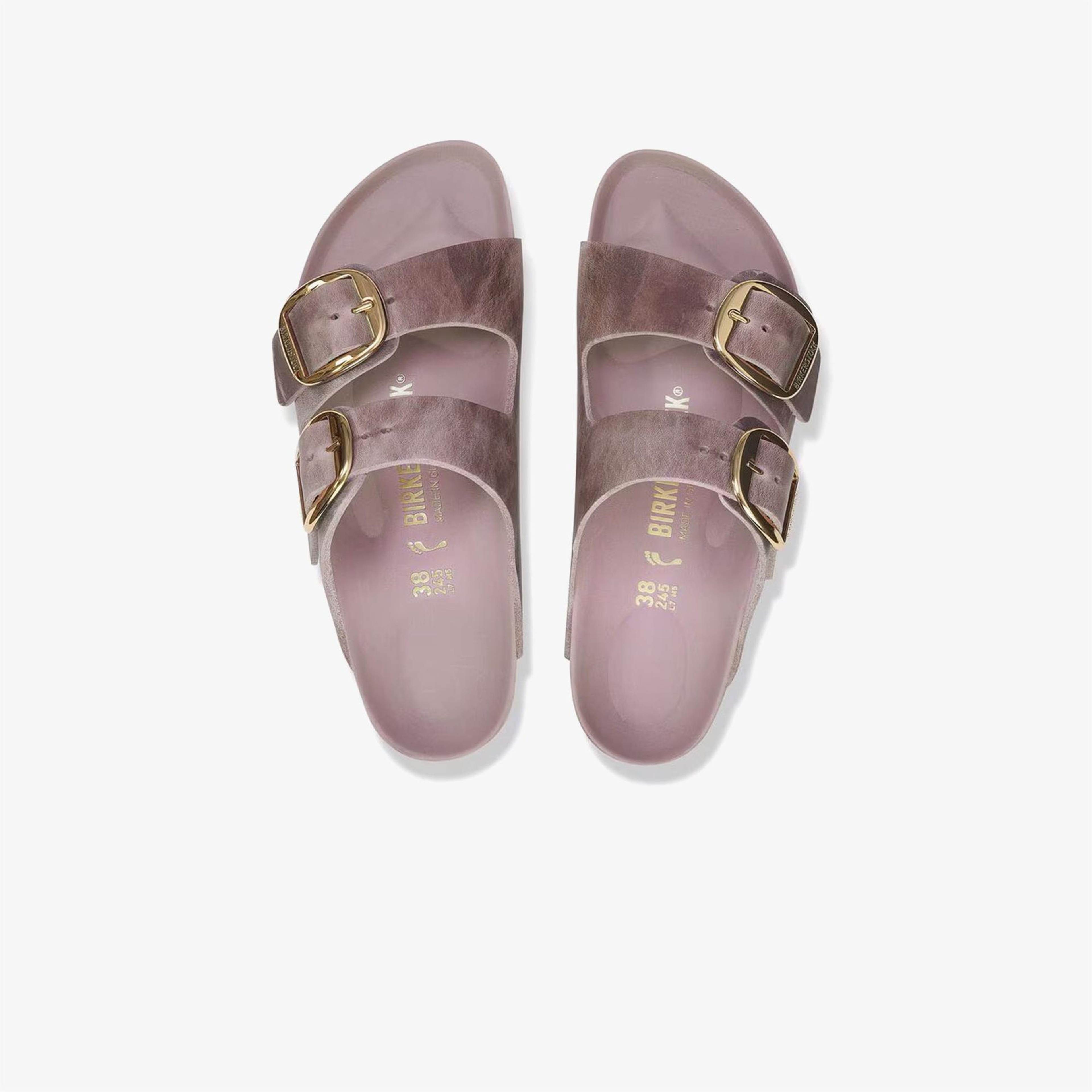 Birkenstock Arizona Big Buckle Kadın Mor Terlik