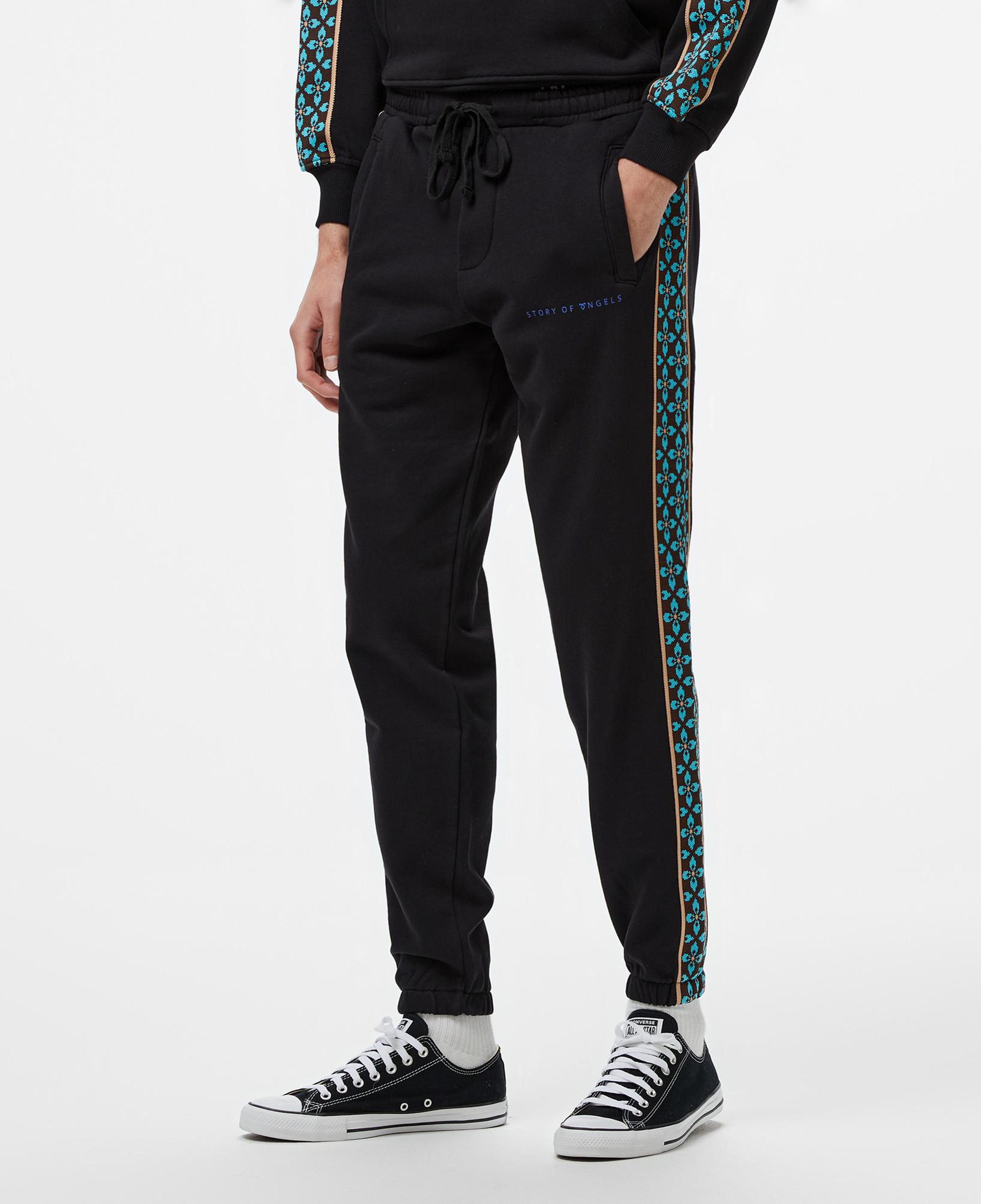 Story Of Angels Soa Dream Logo Band t Erkek Siyah Eşofman Altı