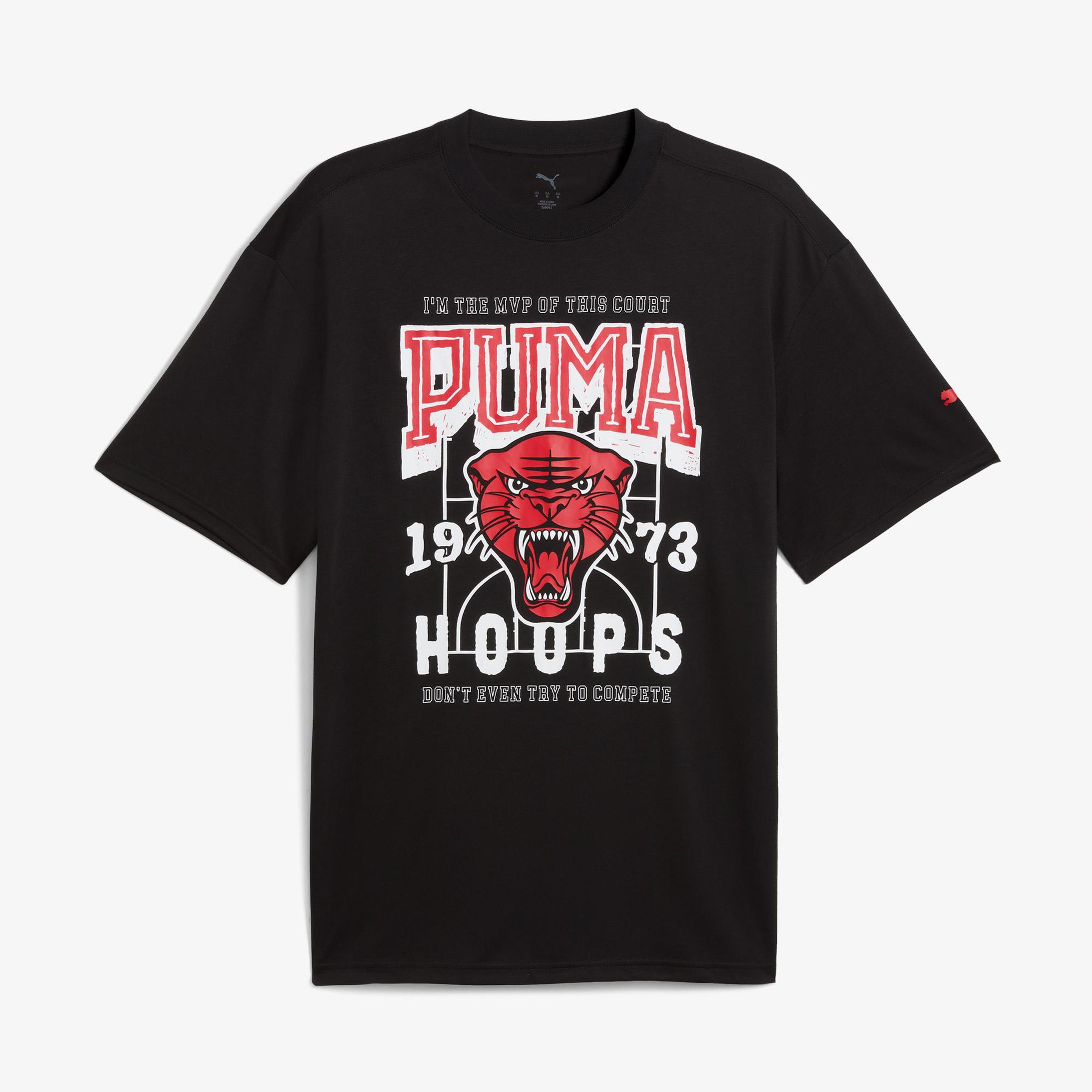 Puma Rival Rage 4 Erkek Siyah T-Shirt