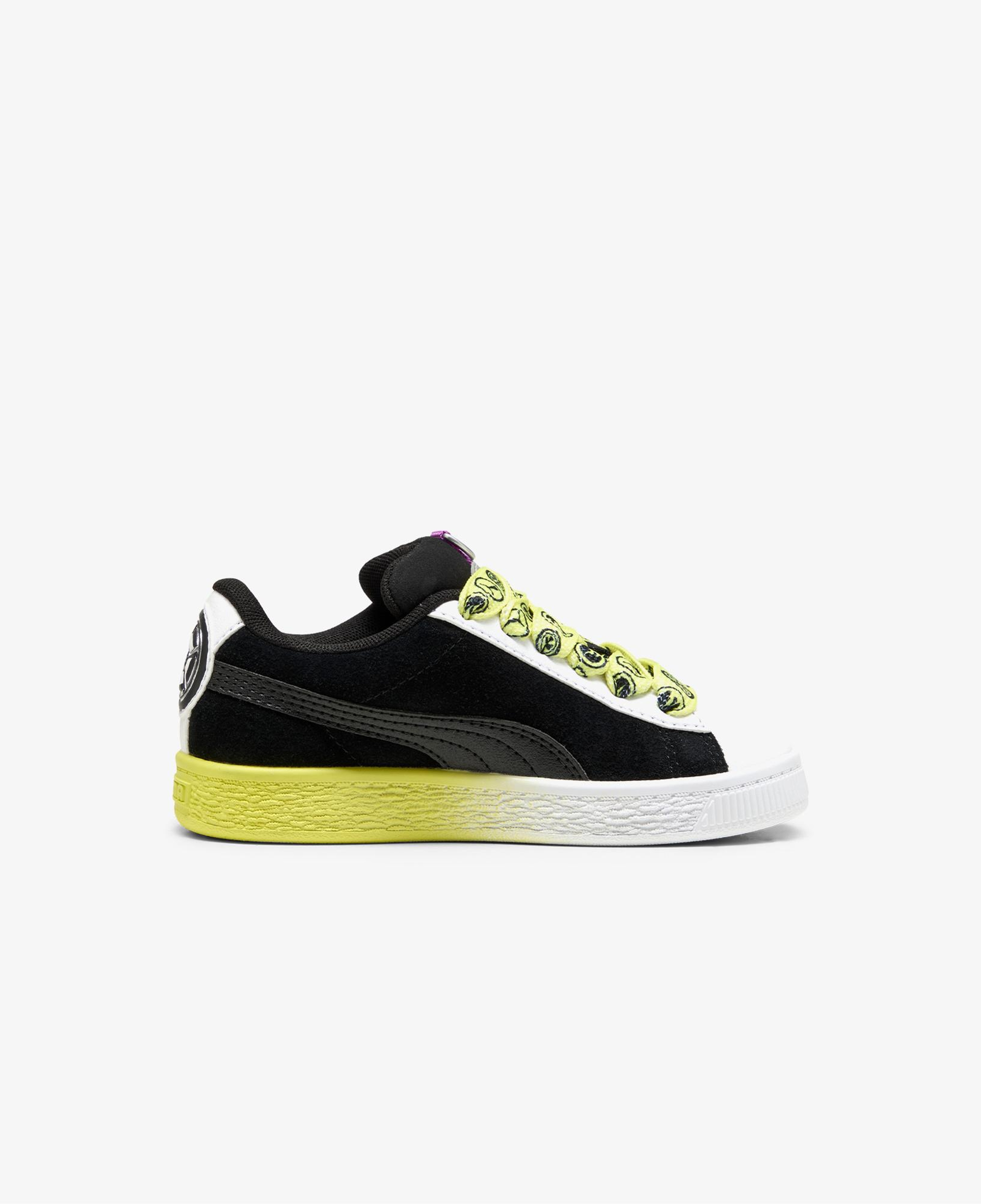 Puma X Hot Wheels Suede XL Çocuk Sarı/Siyah Spor Ayakkabı