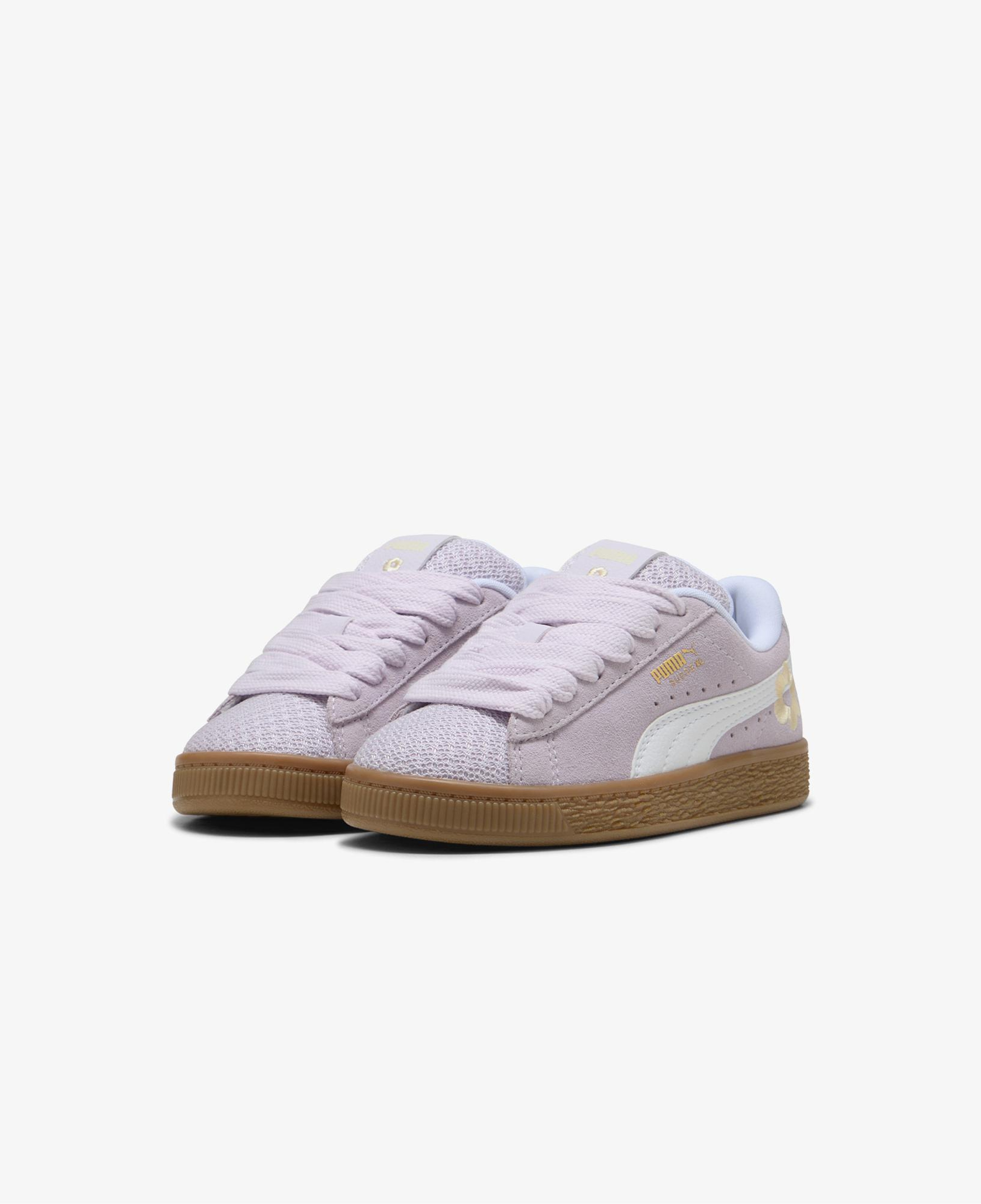 Puma Suede XL Summer Feels Çocuk Mor Spor Ayakkabı