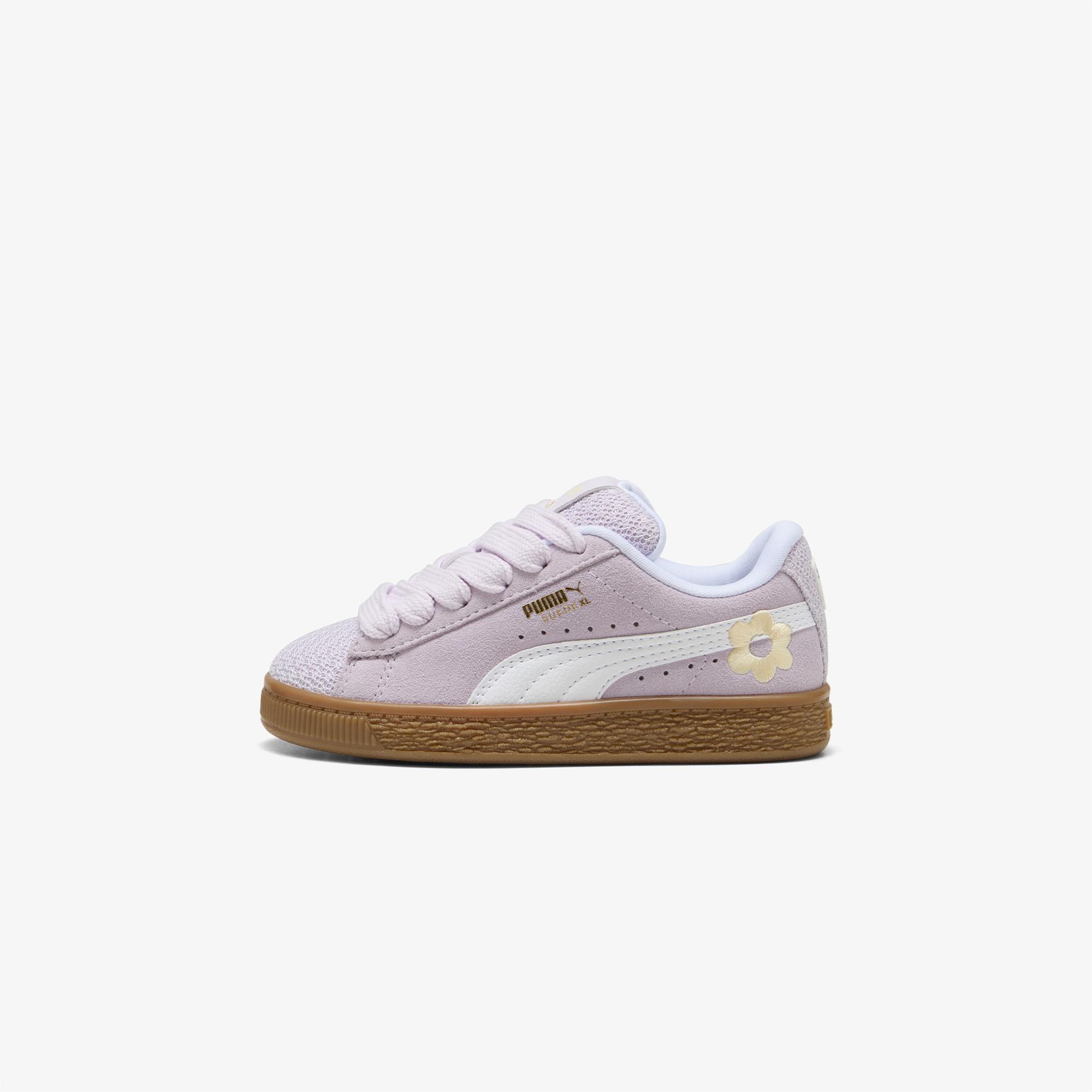 Puma Suede XL Summer Feels Çocuk Mor Spor Ayakkabı