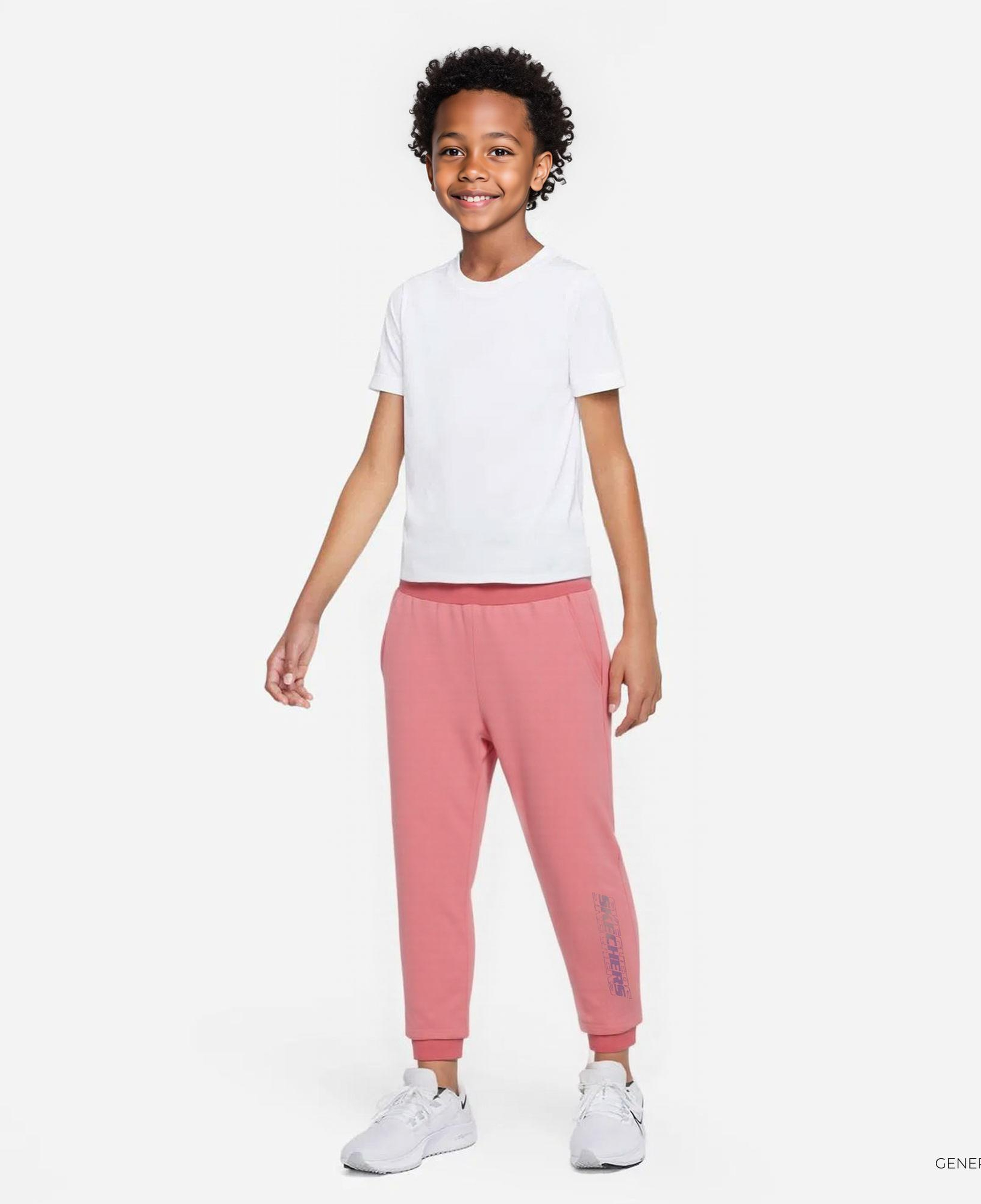 Skechers G 2Xi-Lock Jogger Çocuk Pembe Eşofman Altı