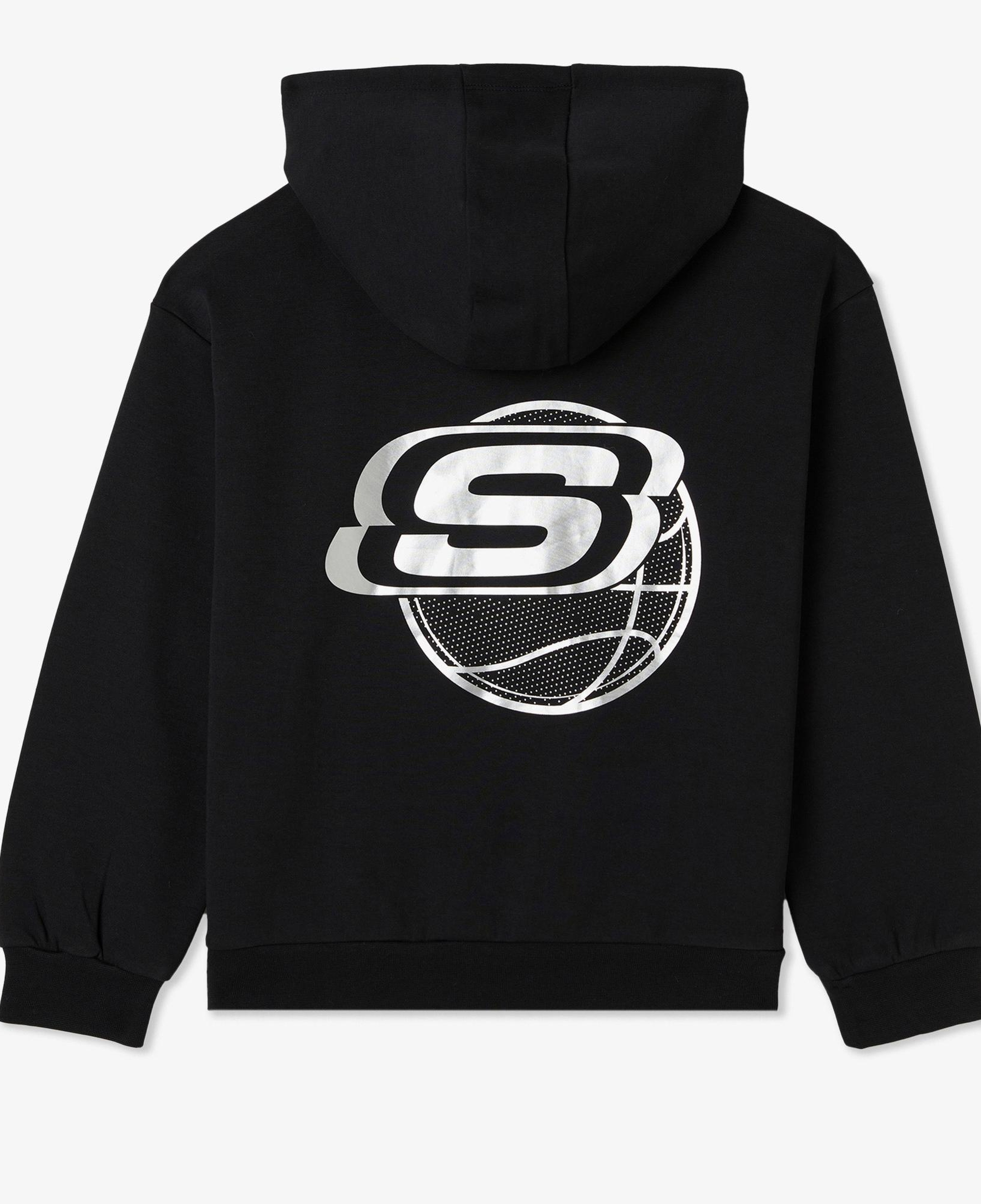 Skechers B 2Xi-Lock Çocuk Siyah Hoodie
