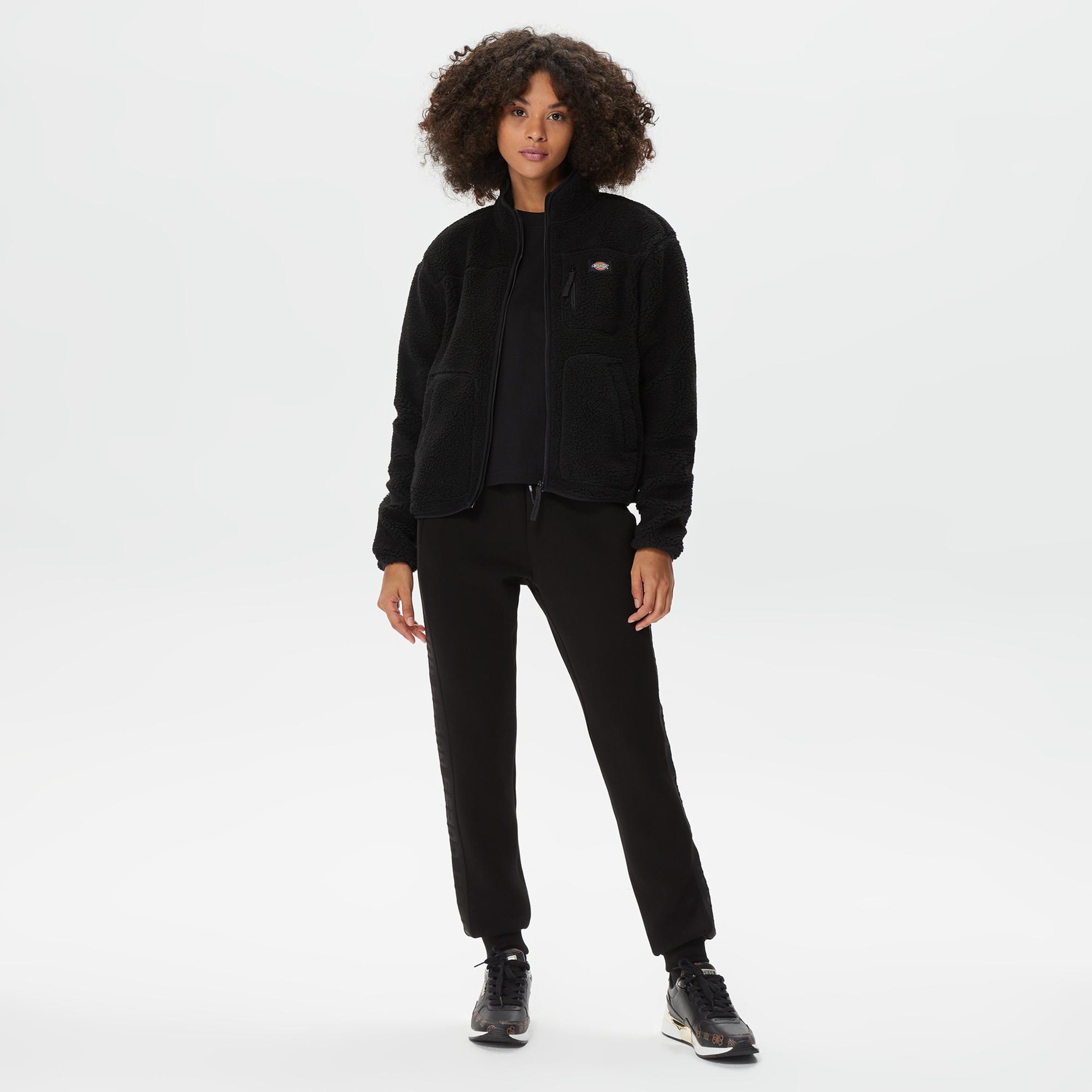 Dickies Mount Hope Fleece Kadın Siyah Ceket