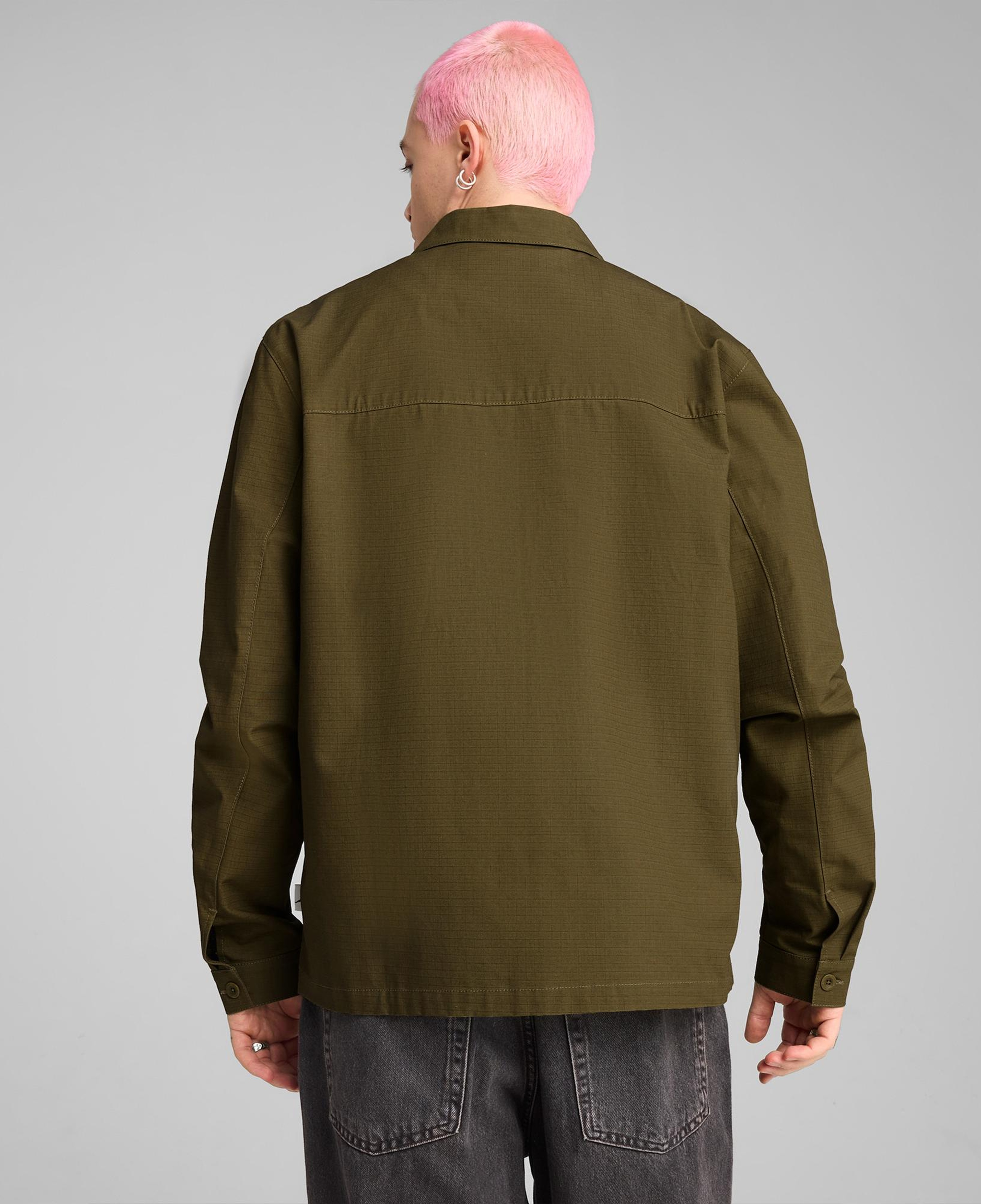 Puma Mmq Ripstop Over Erkek Haki Ceket