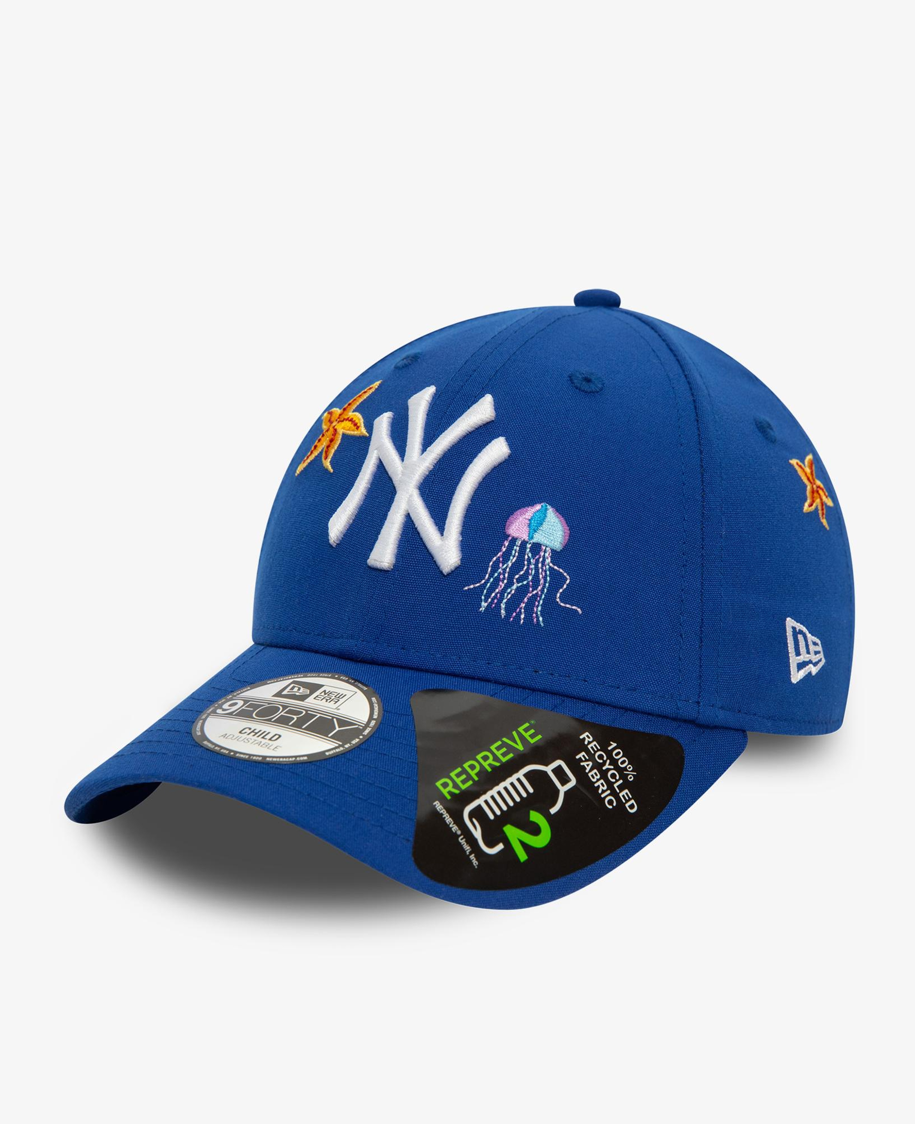 New Era Recy Child icon 9Forty Neyyan Cab Çocuk Mavi Şapka