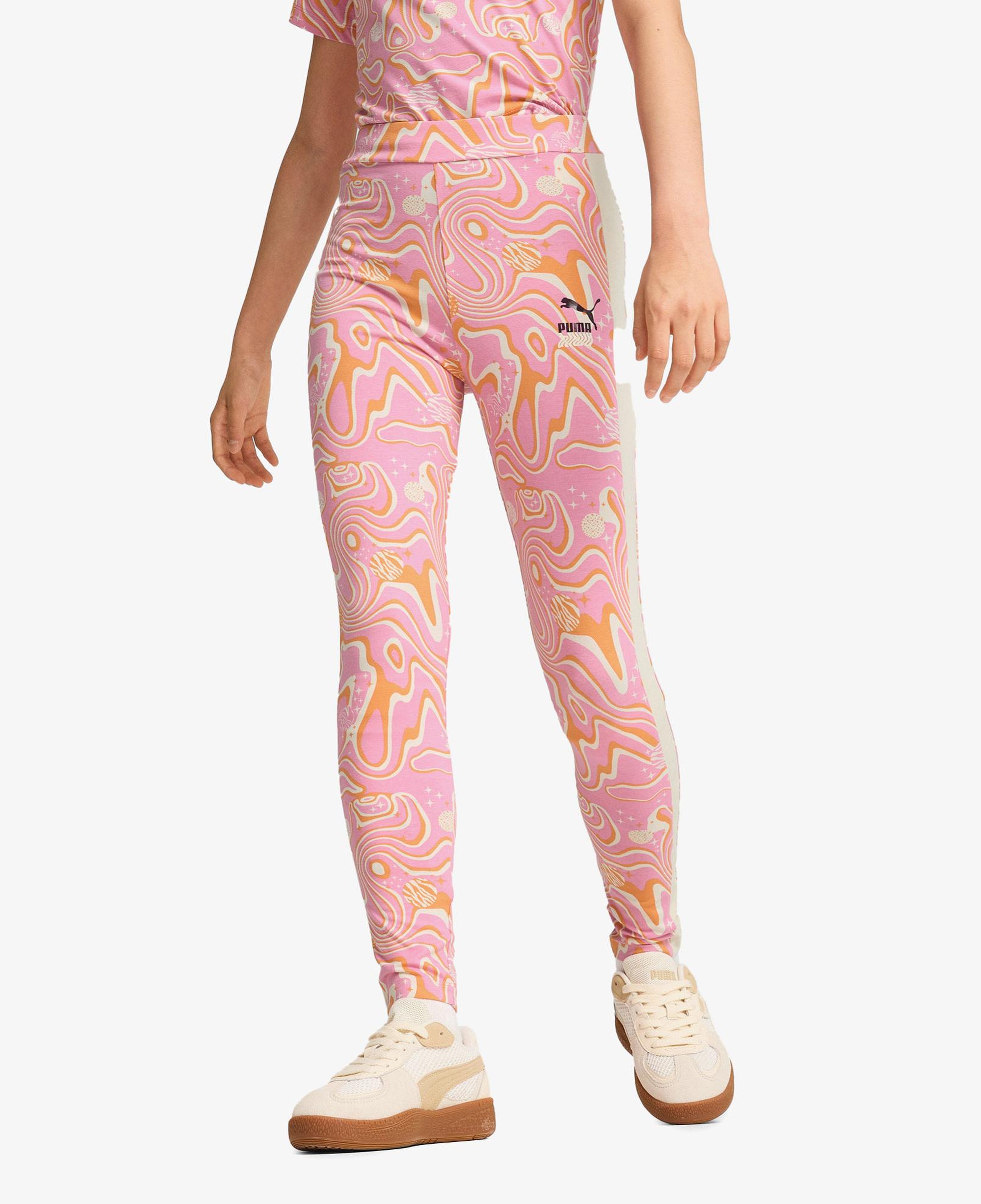 Puma Lava Land Leggings Çocuk Pembe Tayt