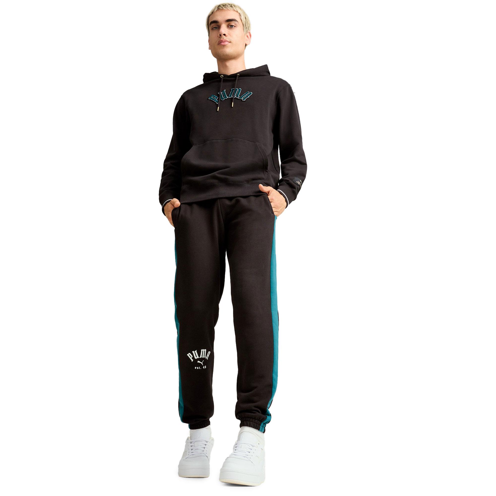 Puma T7 Play.Parıs. Unisex Siyah Eşofman Altı