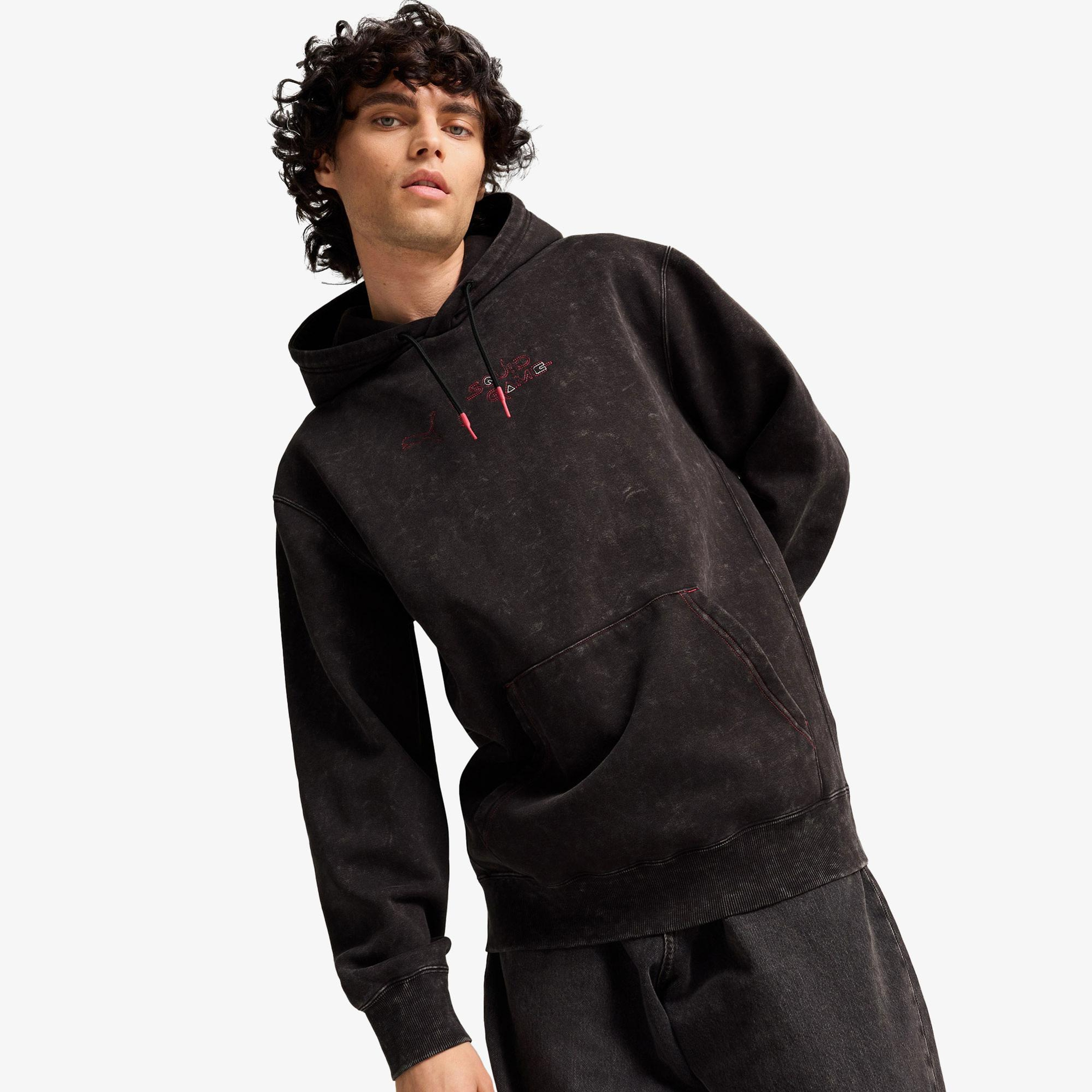 Puma X Squid Game Erkek Siyah Sweatshirt