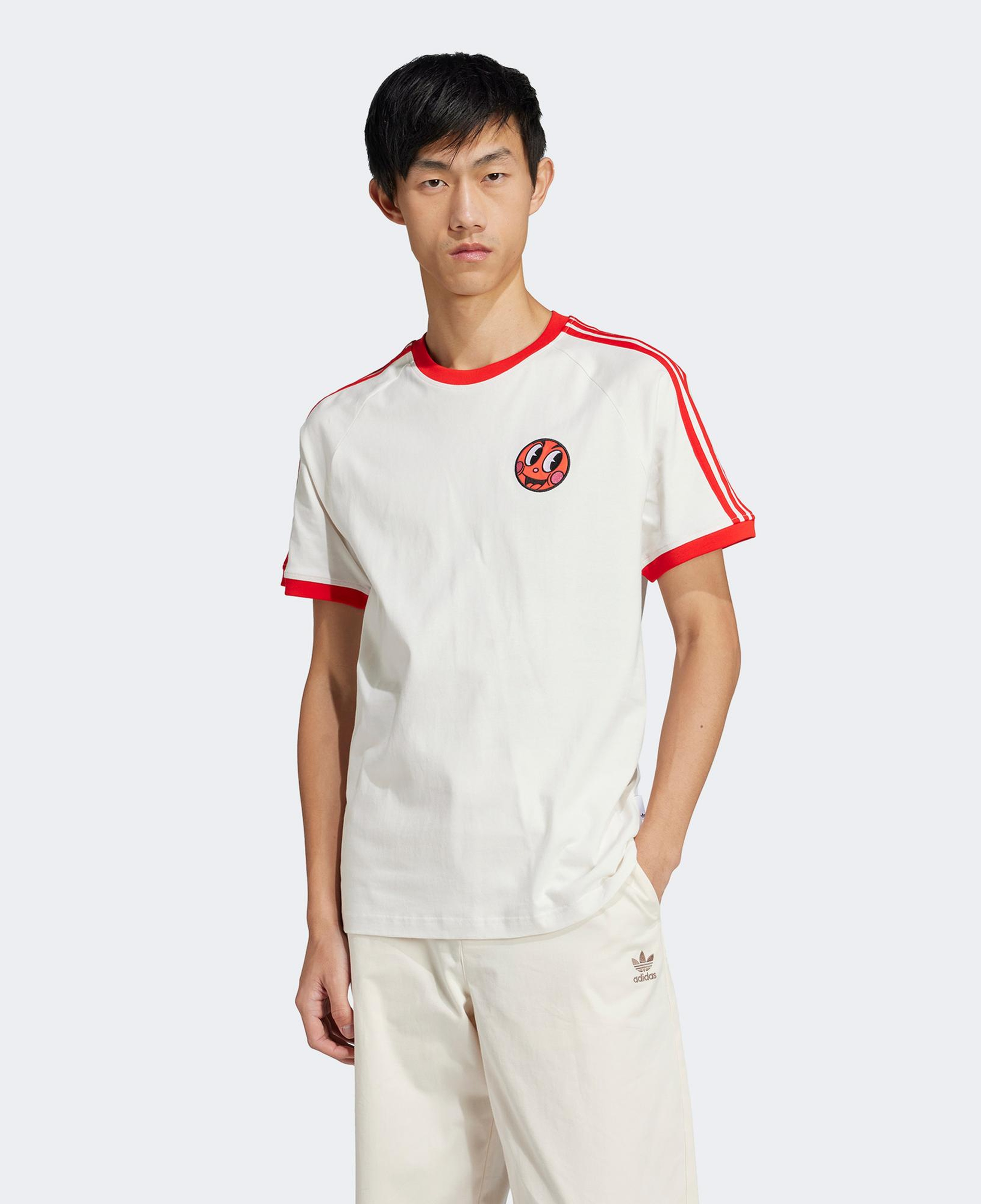 adidas Cali Erkek Beyaz T-Shirt