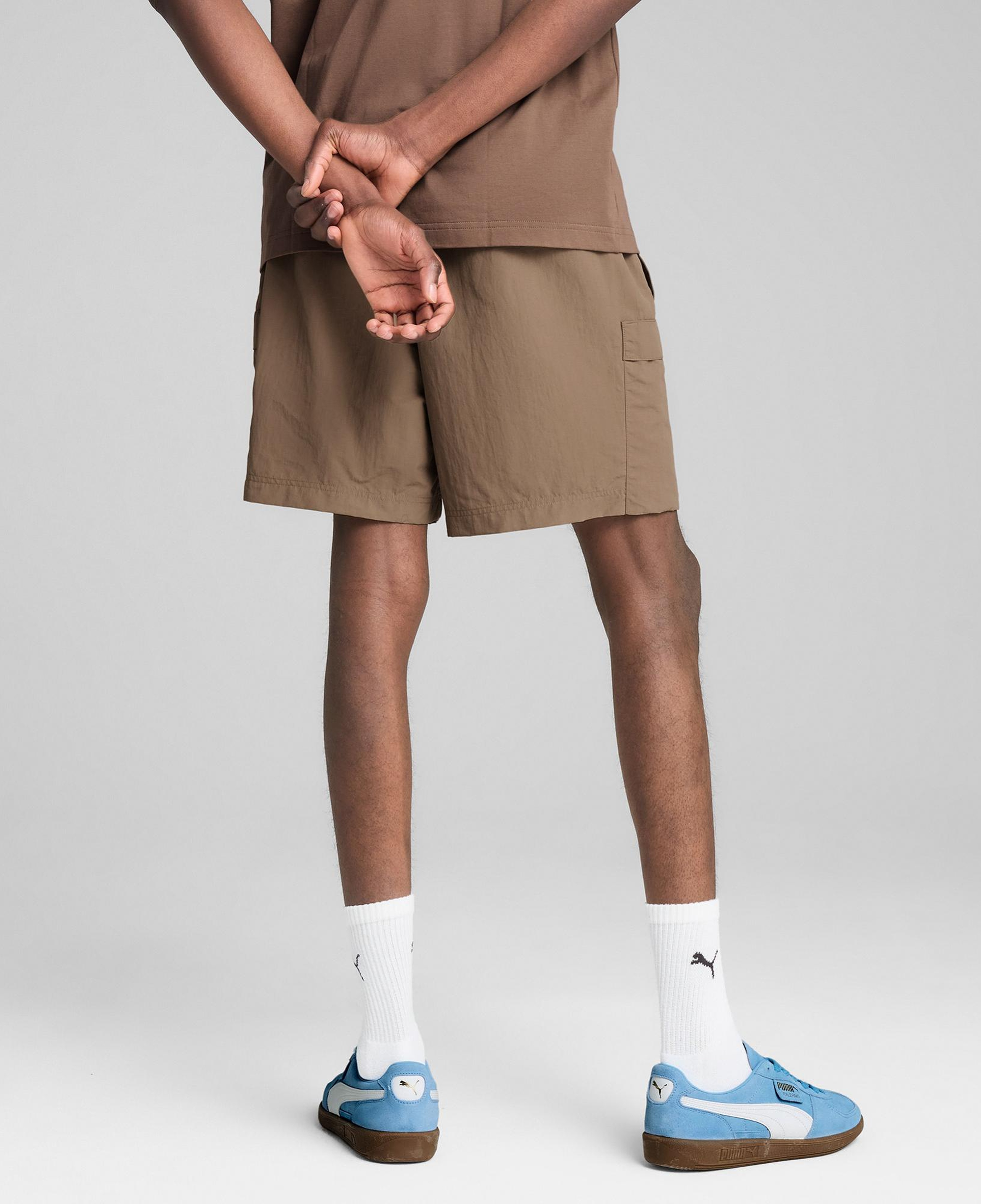 Puma Wardrobe Ess Cargo Unisex Kahverengi Şort