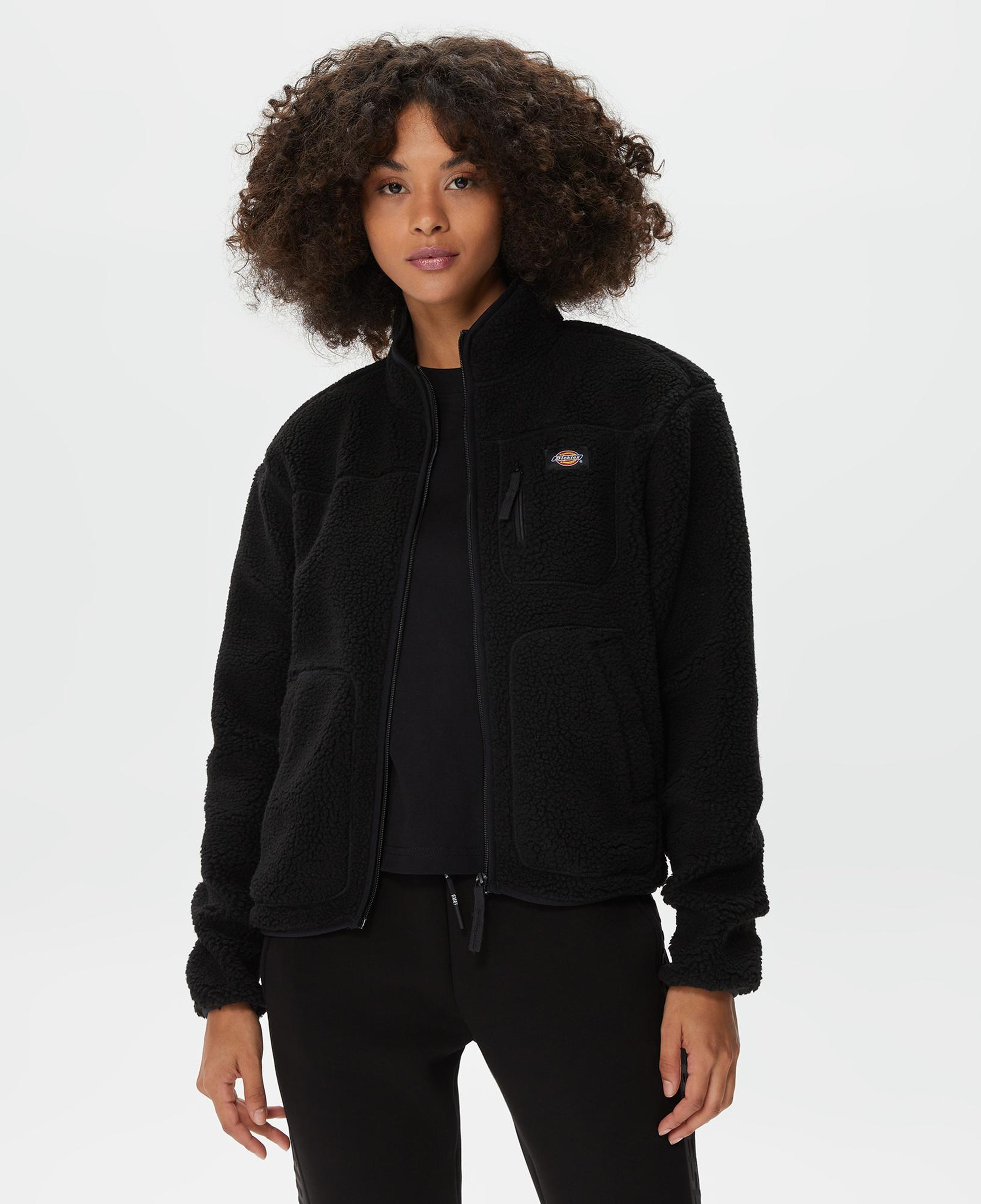 Dickies Mount Hope Fleece Kadın Siyah Ceket