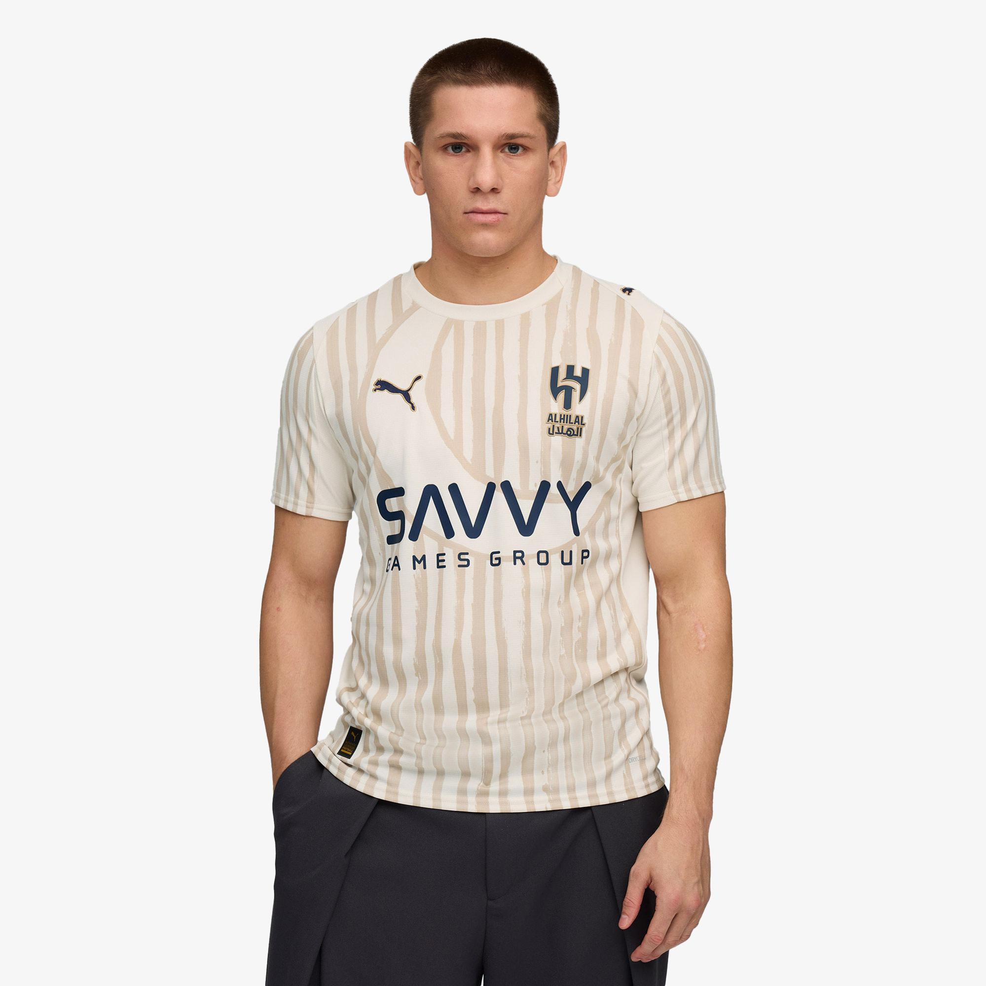 Puma Kidsuper Ahsfc Jersey Rep Erkek Krem Forma