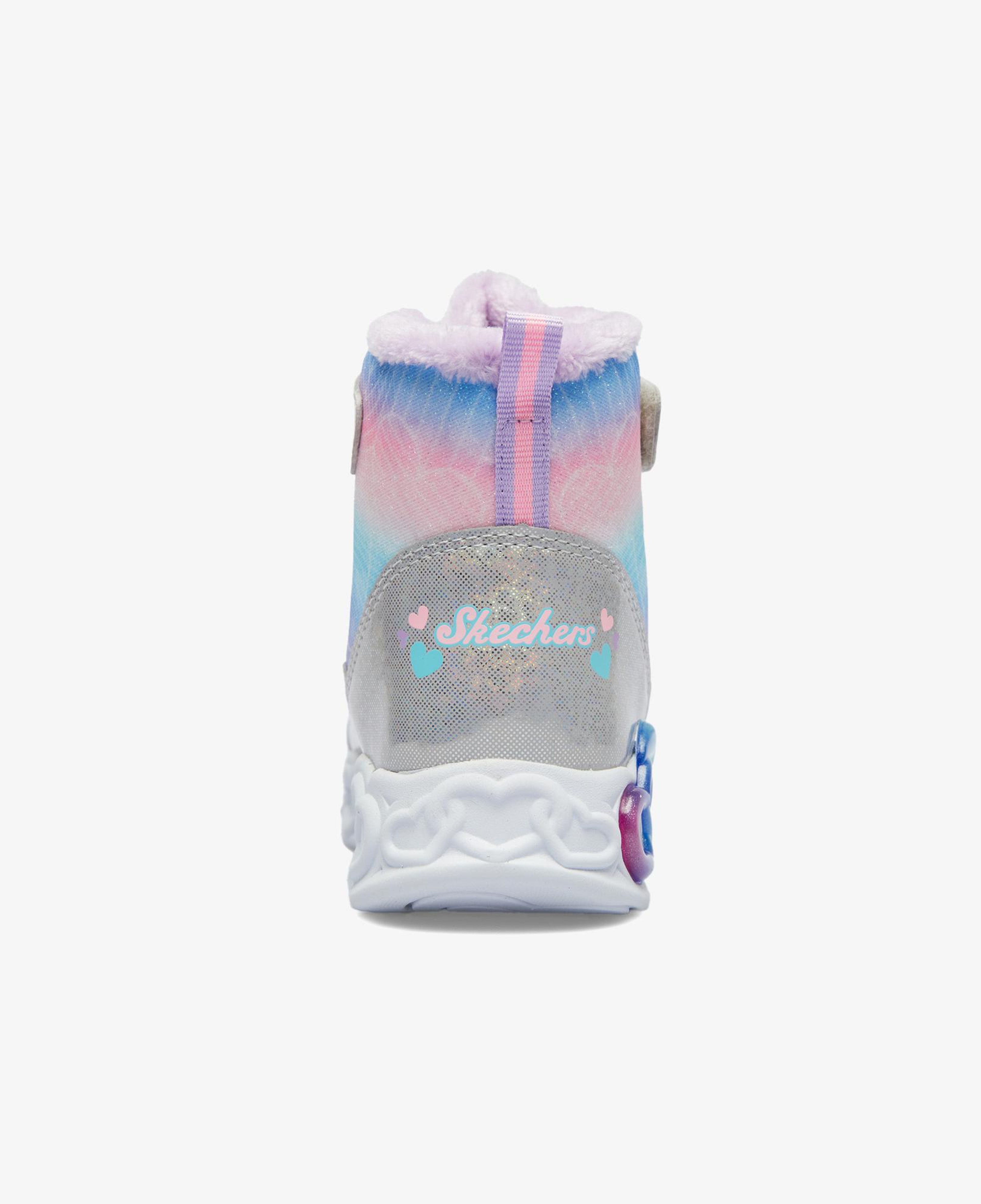 Skechers infinite Heart Lights Çocuk Gri Spor Ayakkabı