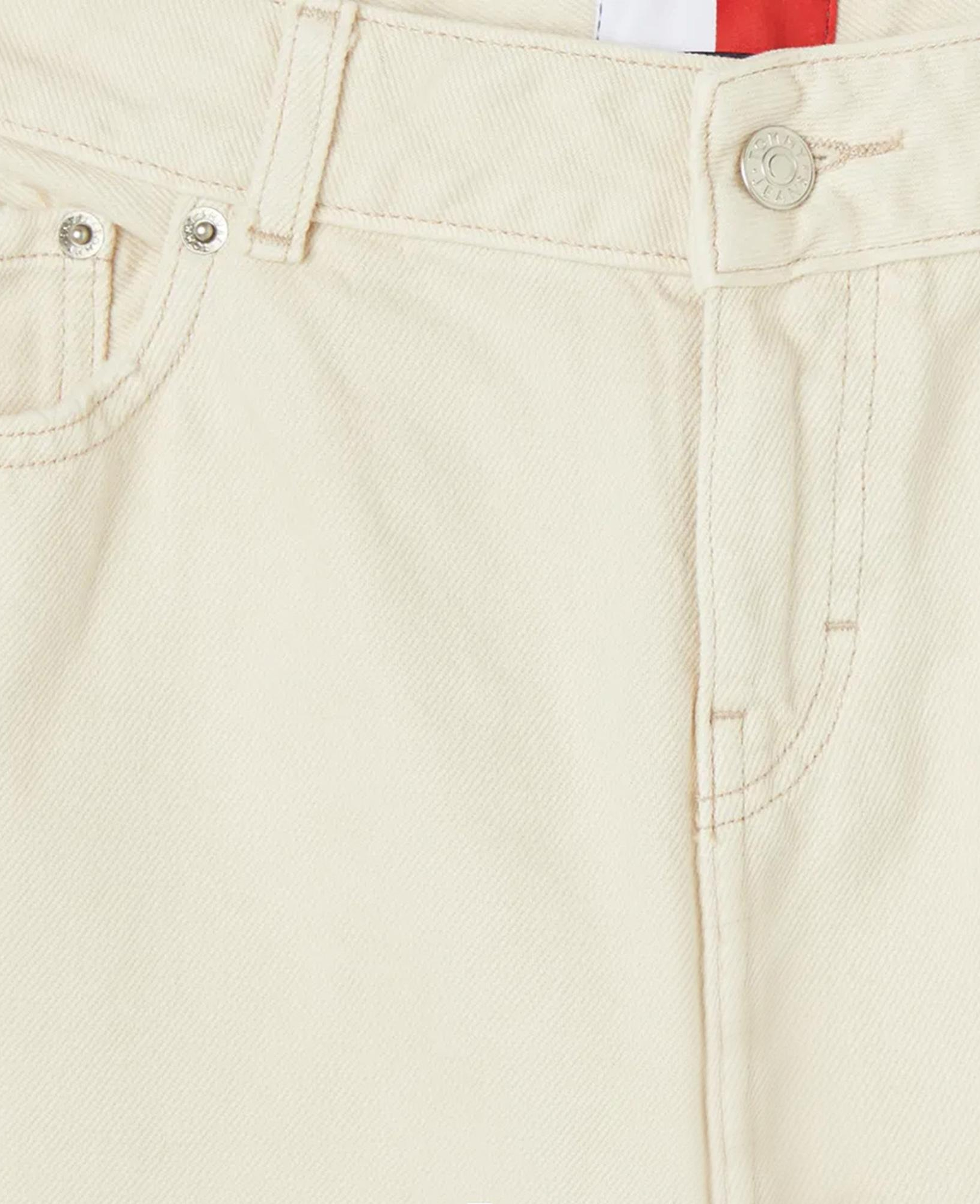 Tommy Jeans Sophie Denim Kadın Krem Pantolon