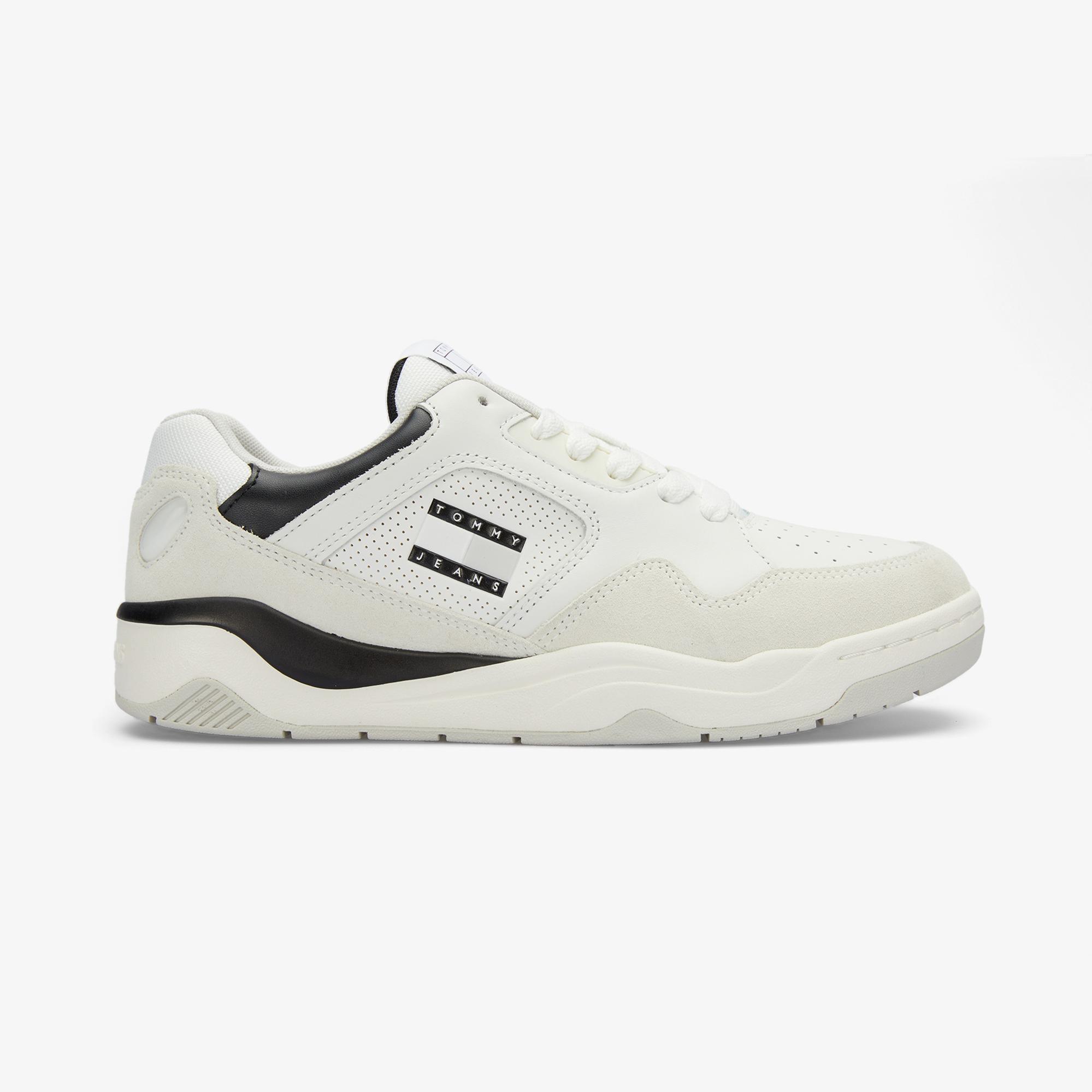 Tommy Jeans New Basket Erkek Beyaz Spor Ayakkabı