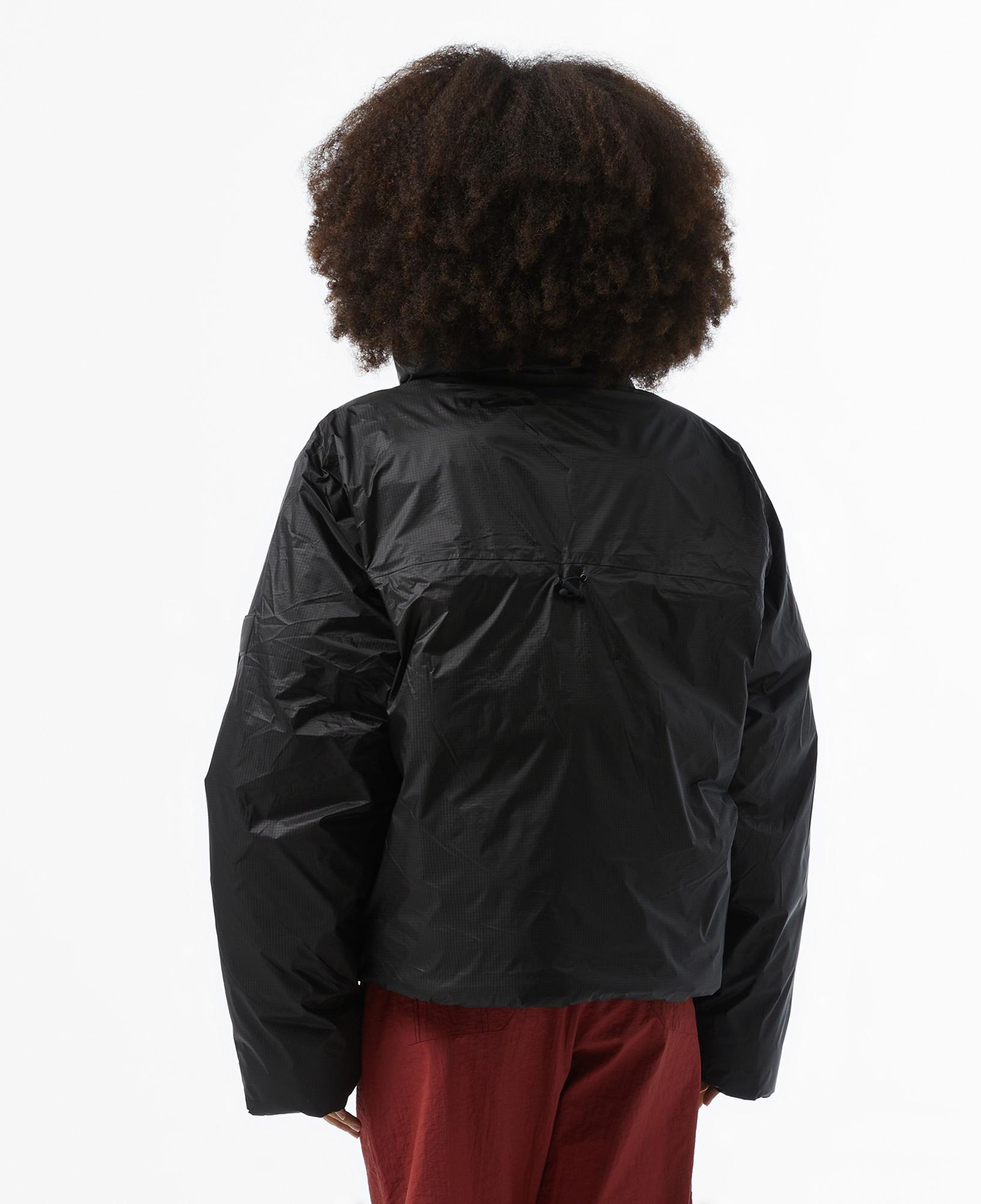 Rains Kevo Short Puffer Kadın Siyah Mont