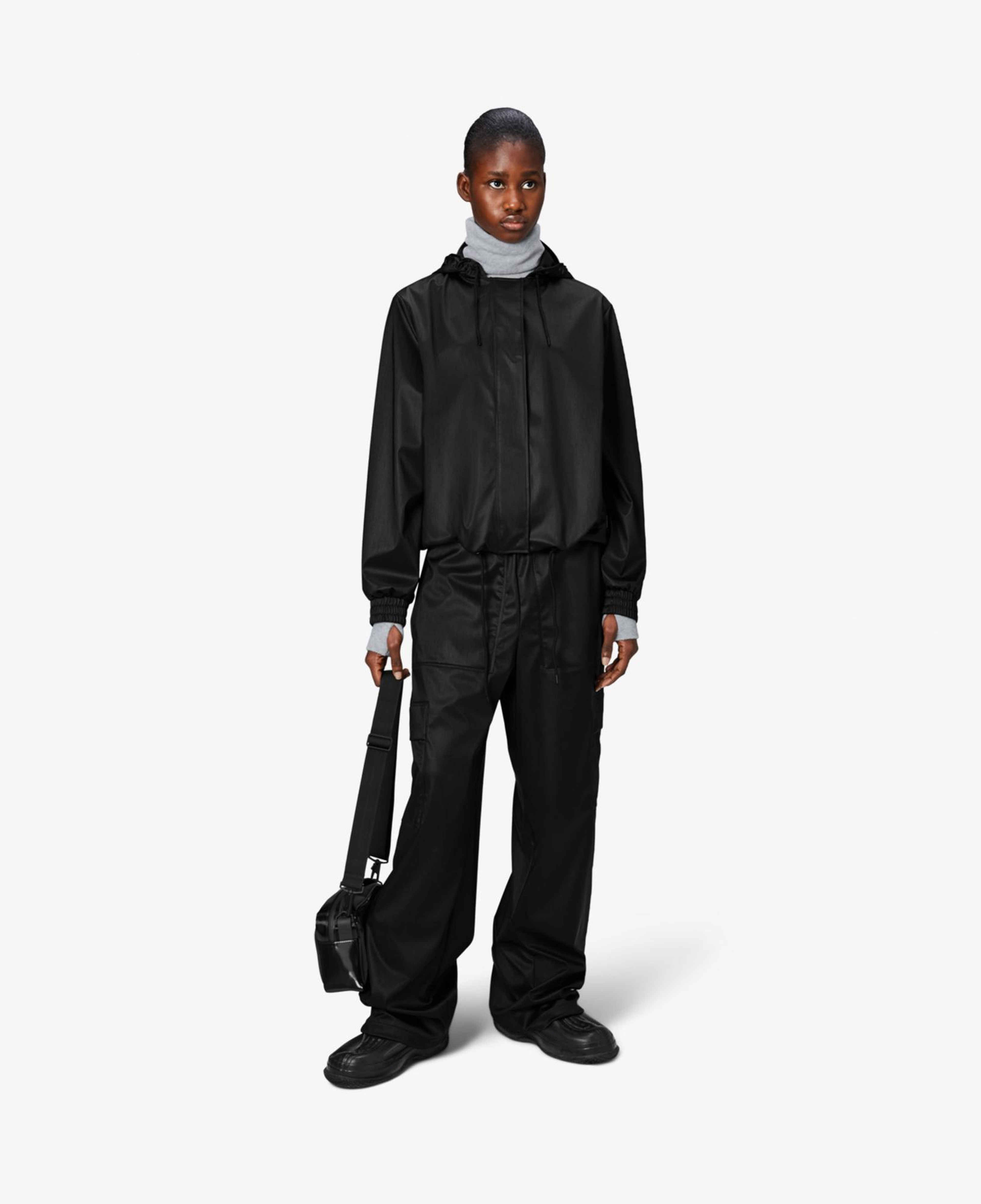 Rains String W3 Kadın Siyah Yağmurluk