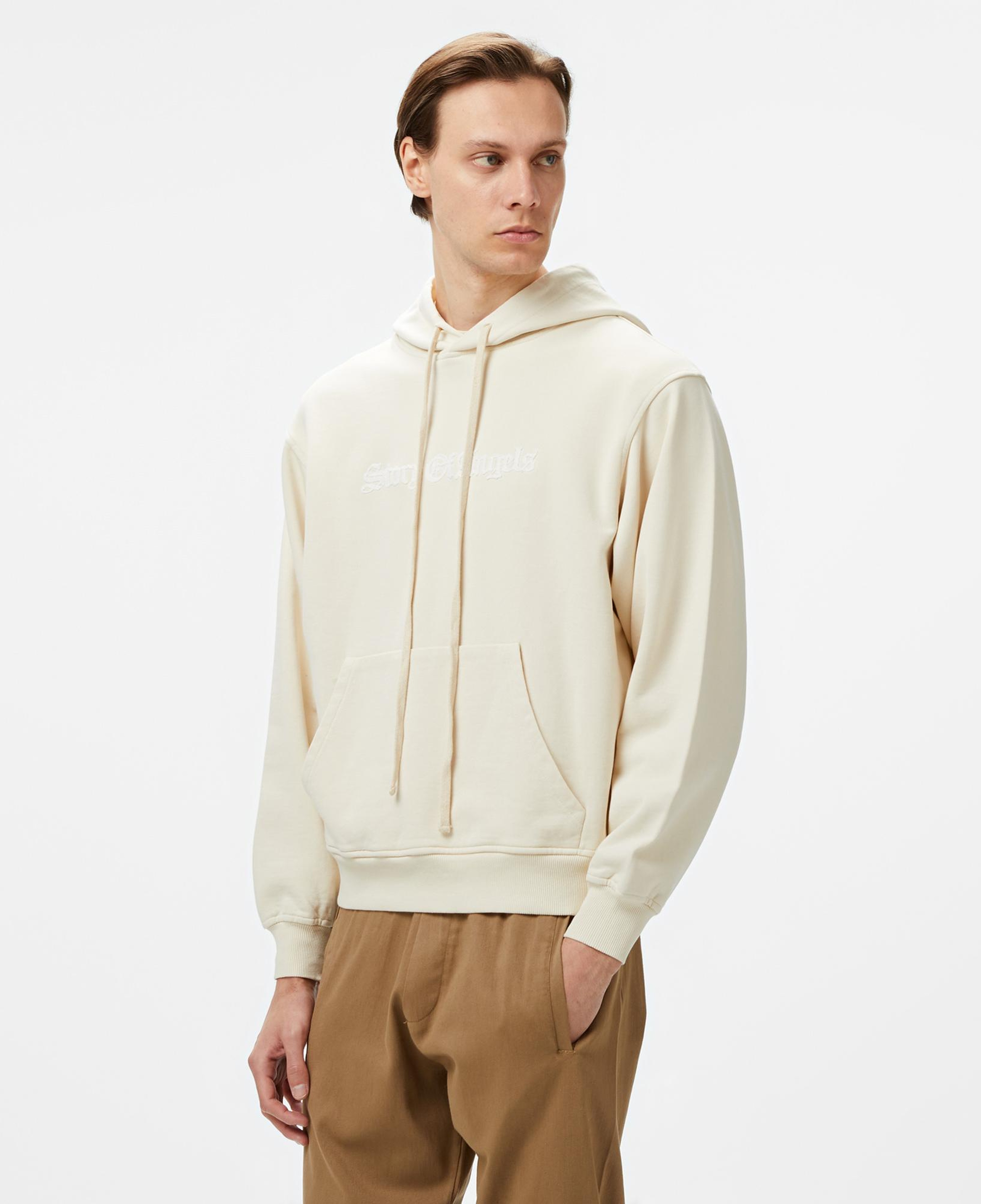 Story Of Angels Budha Dream Romance Erkek Krem Hoodie