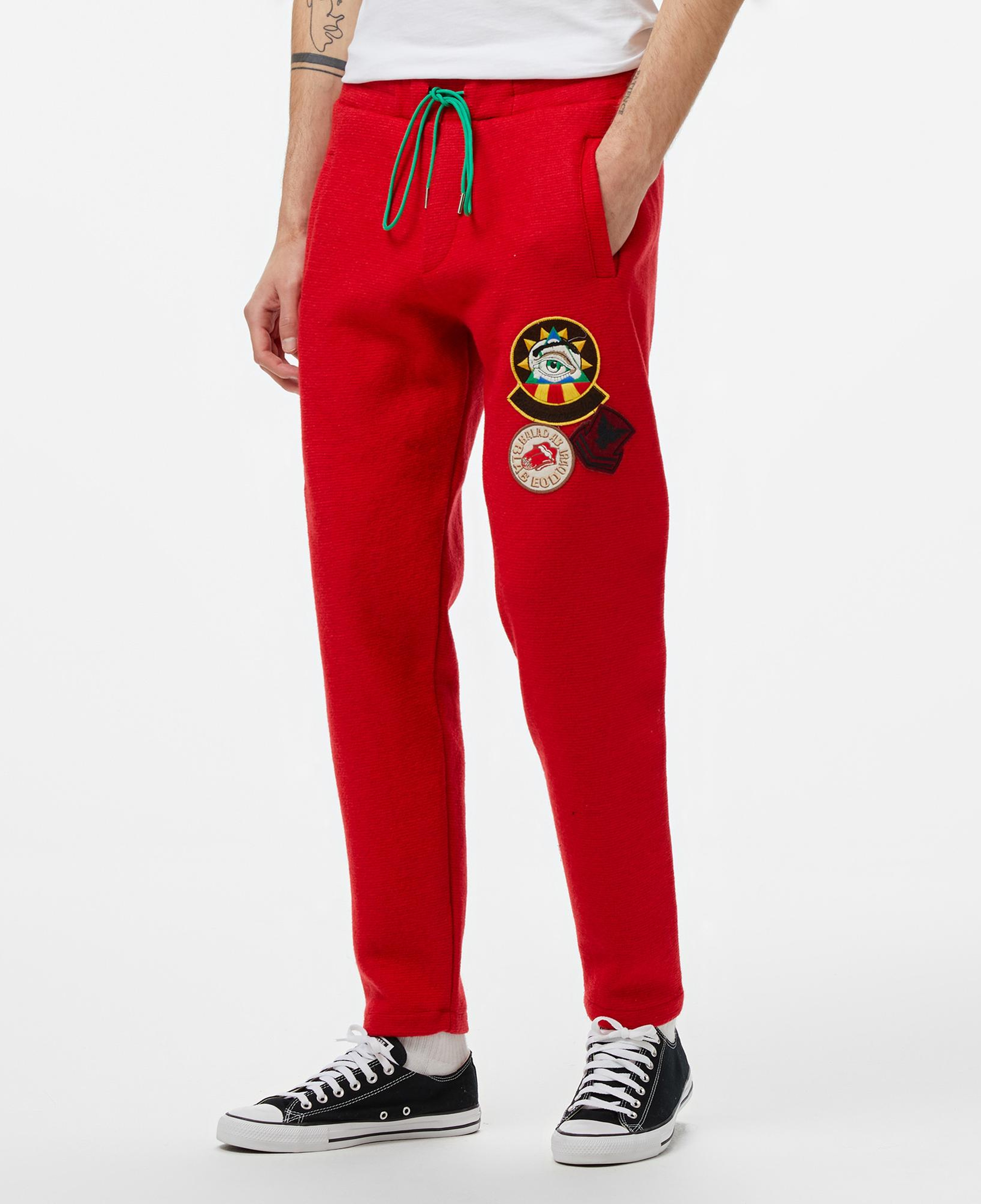 Story Of Angels Soa Big Chef Lana Wool Erkek Kırmızı Pantolon