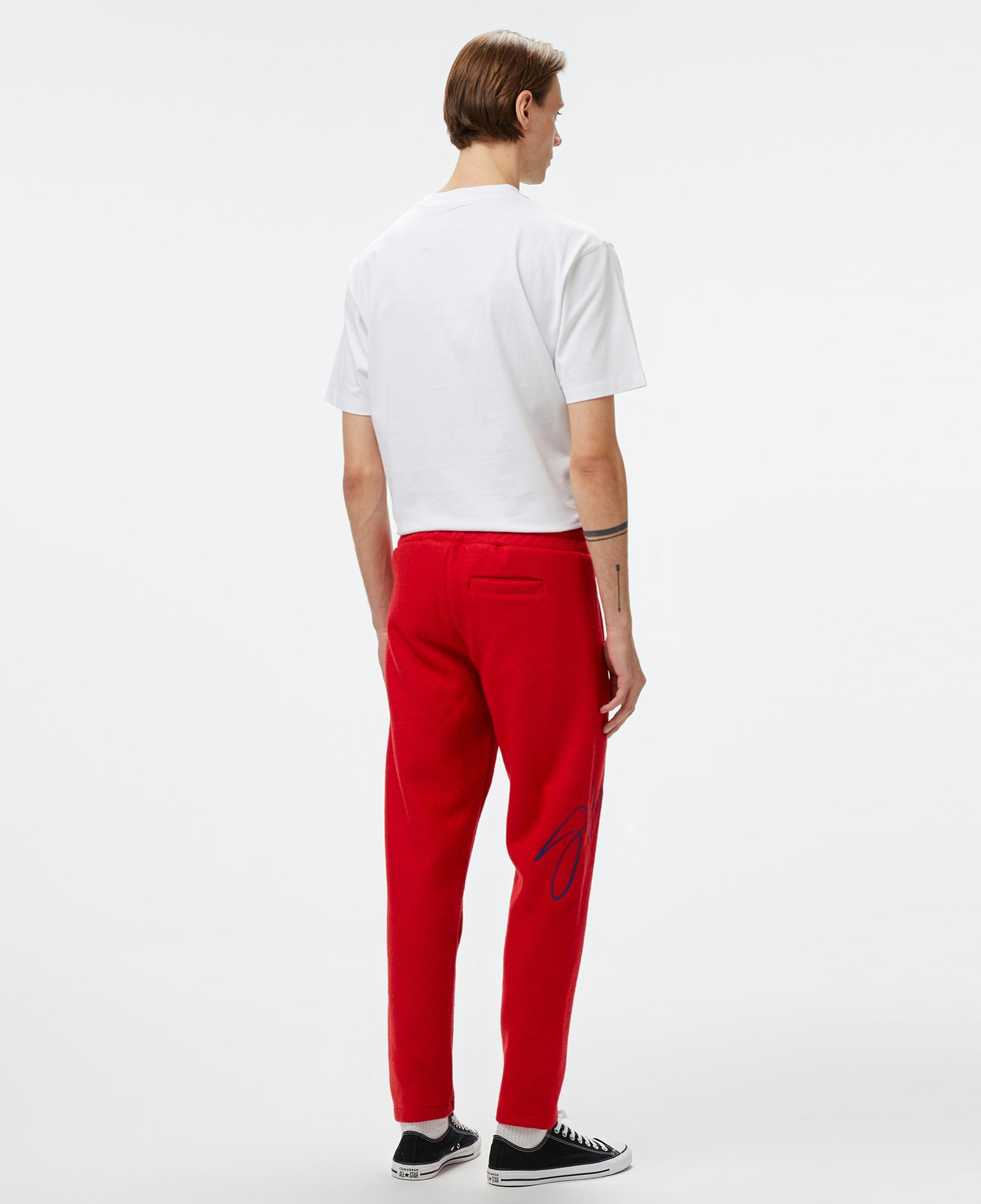 Story Of Angels Soa Big Chef Lana Wool Erkek Kırmızı Pantolon