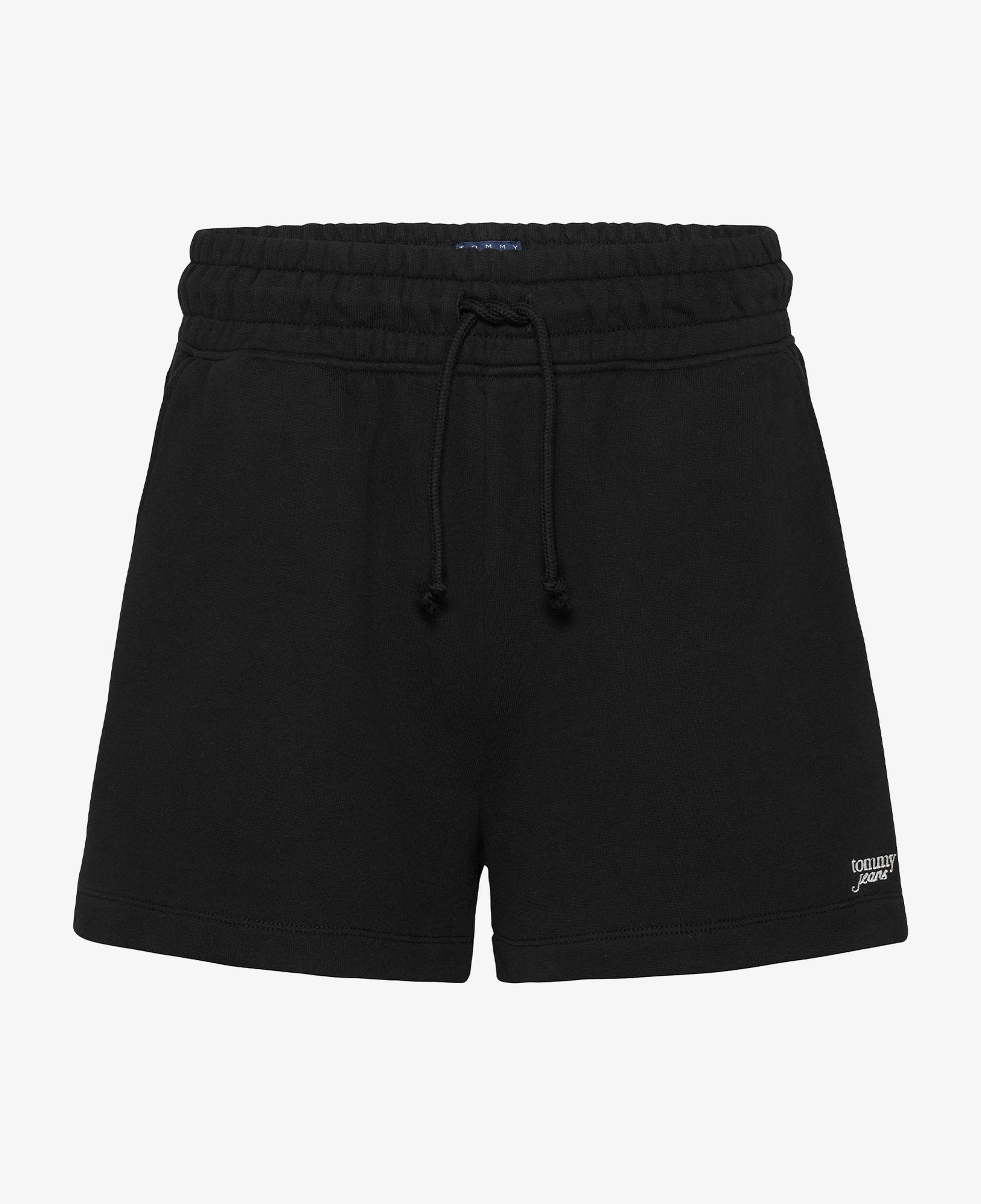 Tommy Jeans Script Kadın Siyah Şort