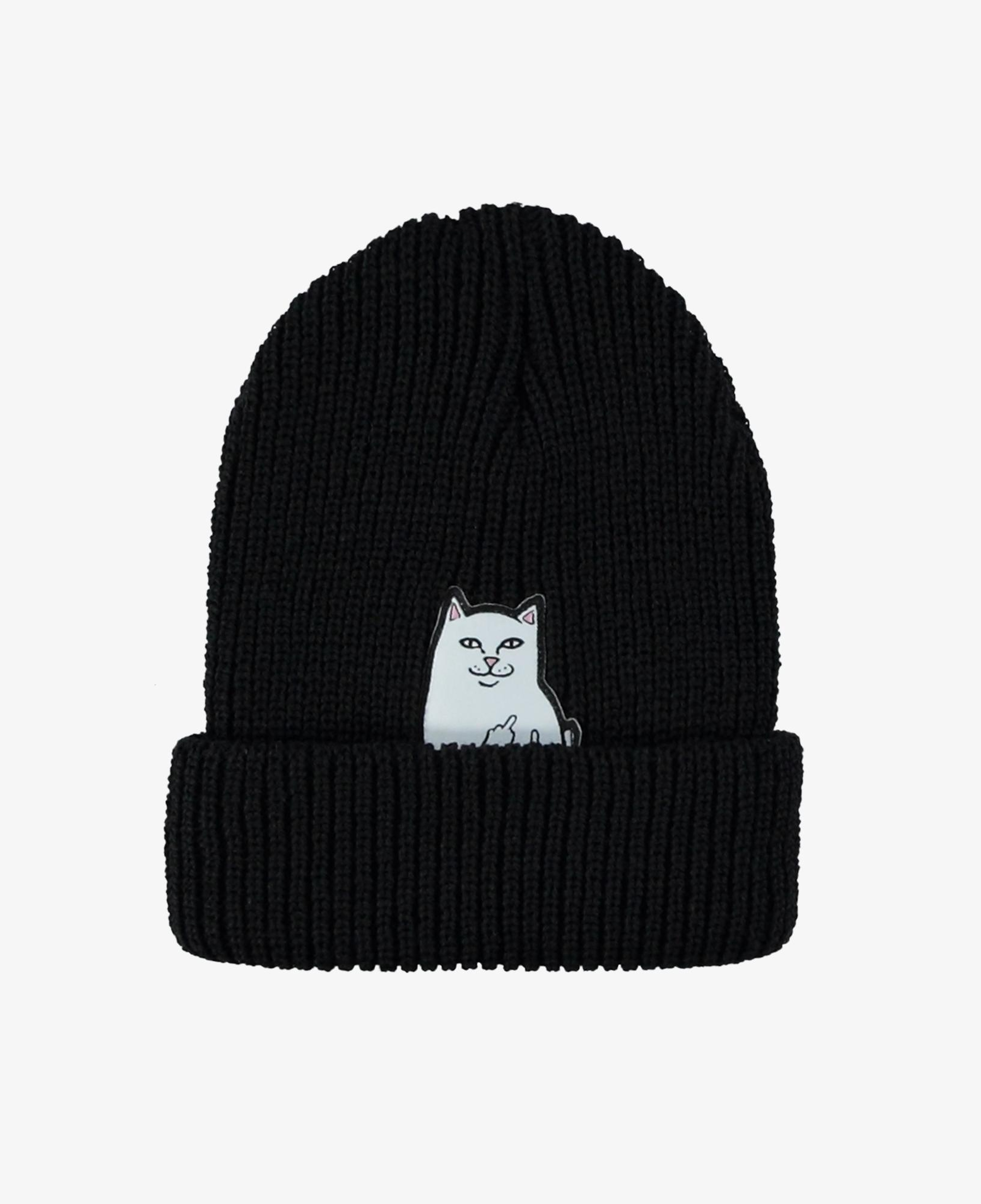 Ripndip Lord Nermal Ribbed Erkek Siyah Bere