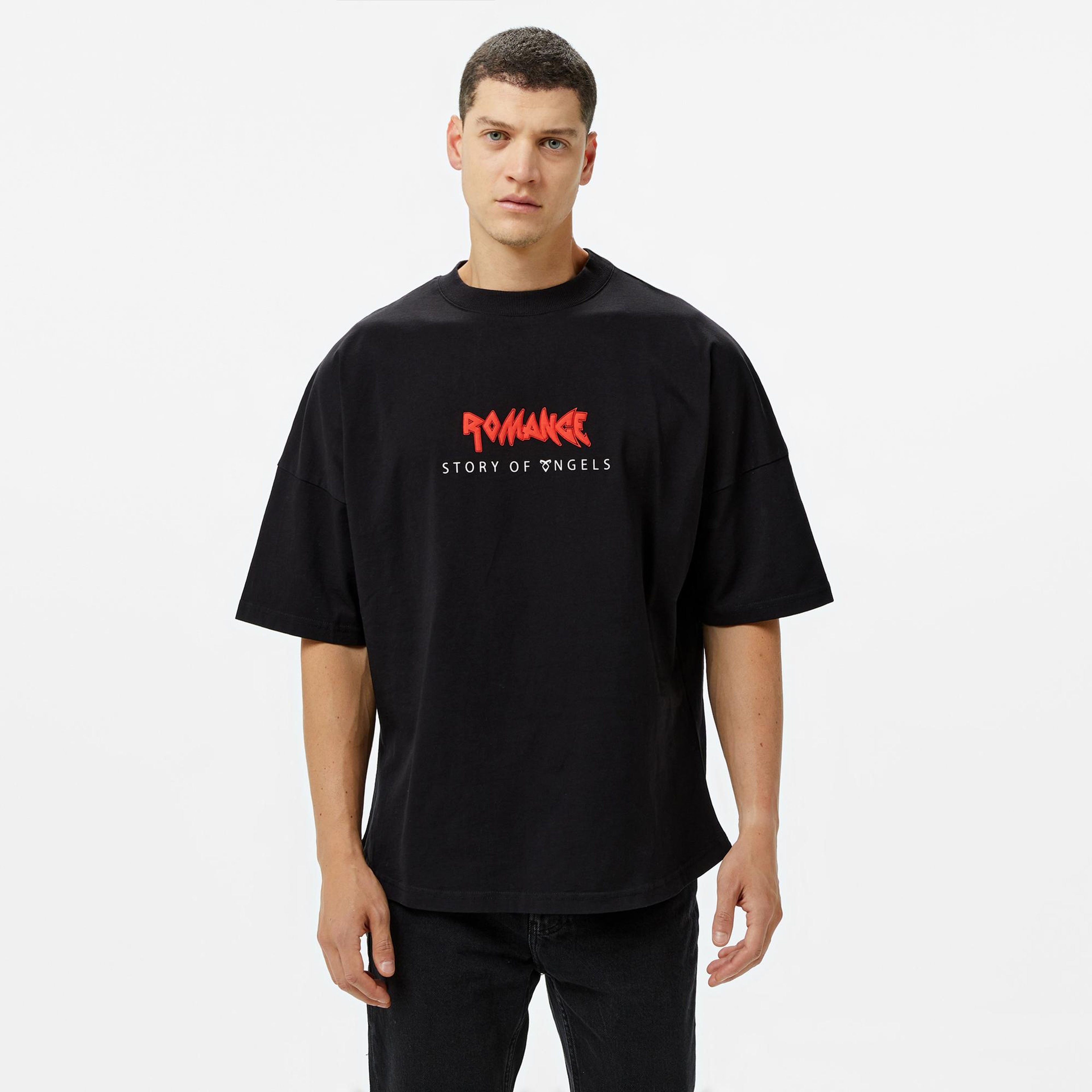 Story Of Angels Ganesha Dream Erkek Siyah T-Shirt