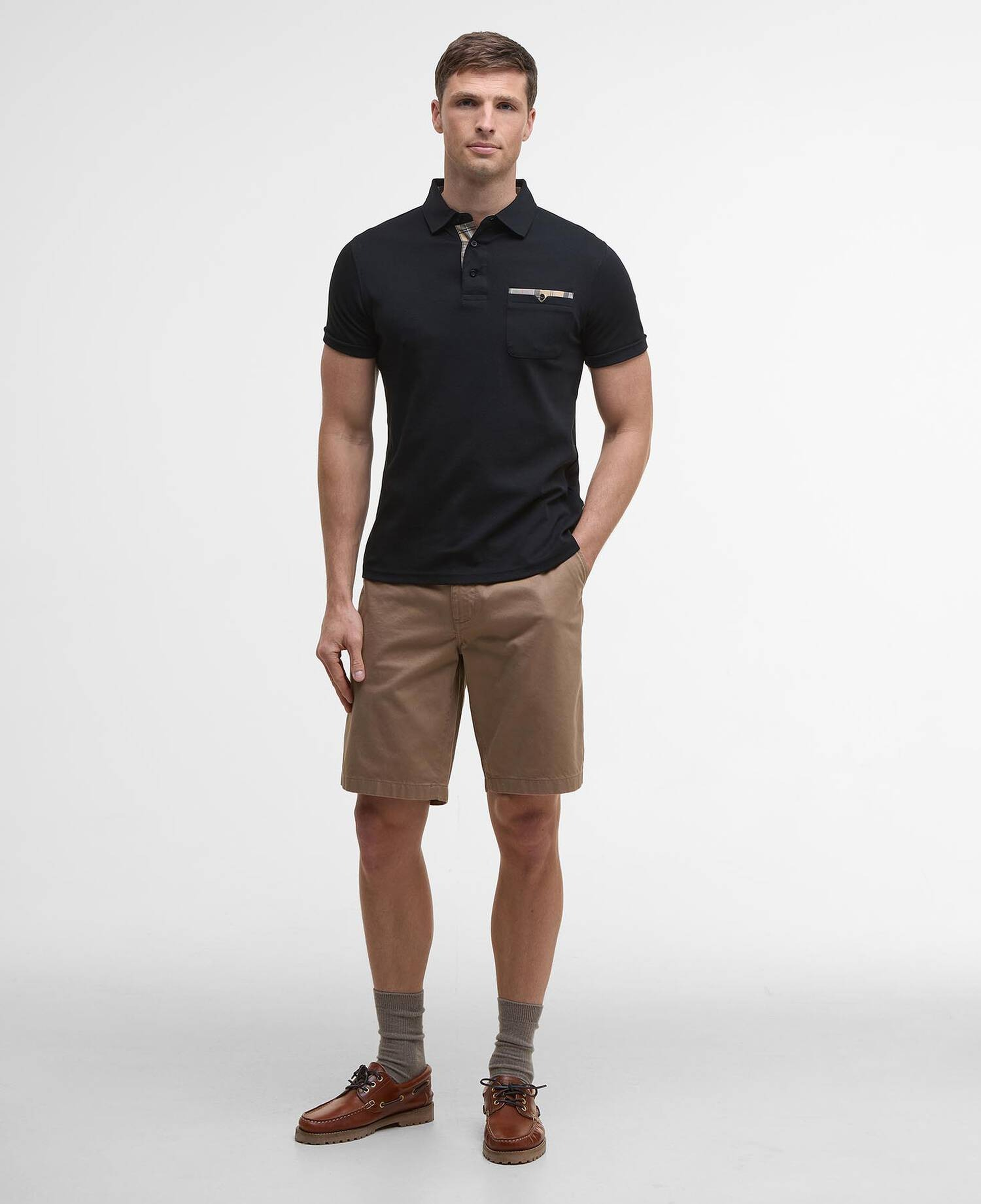 Barbour Premium Corpatch Tailored Polo Yaka