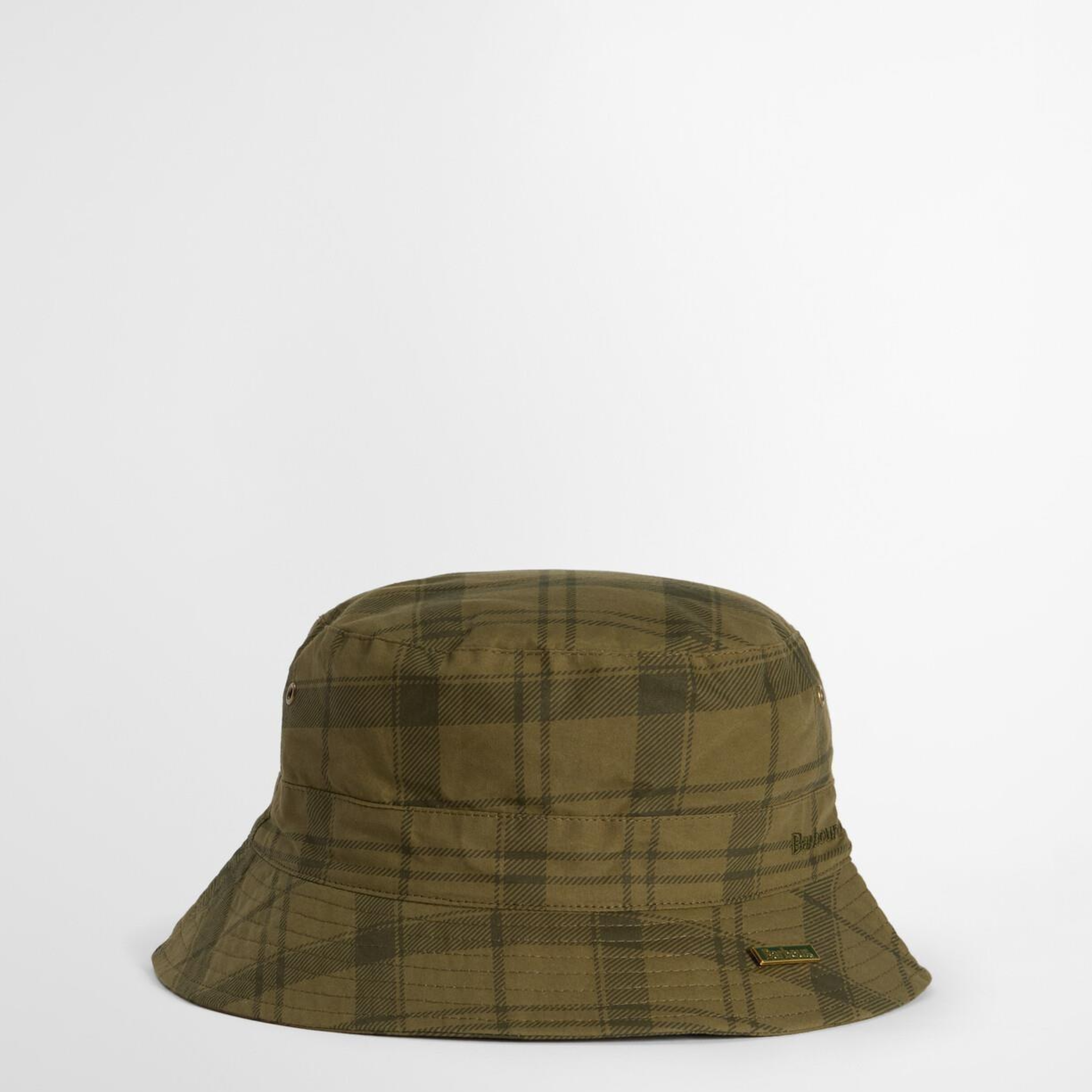 Barbour Tartan Transport Yağlı Bucket Şapka