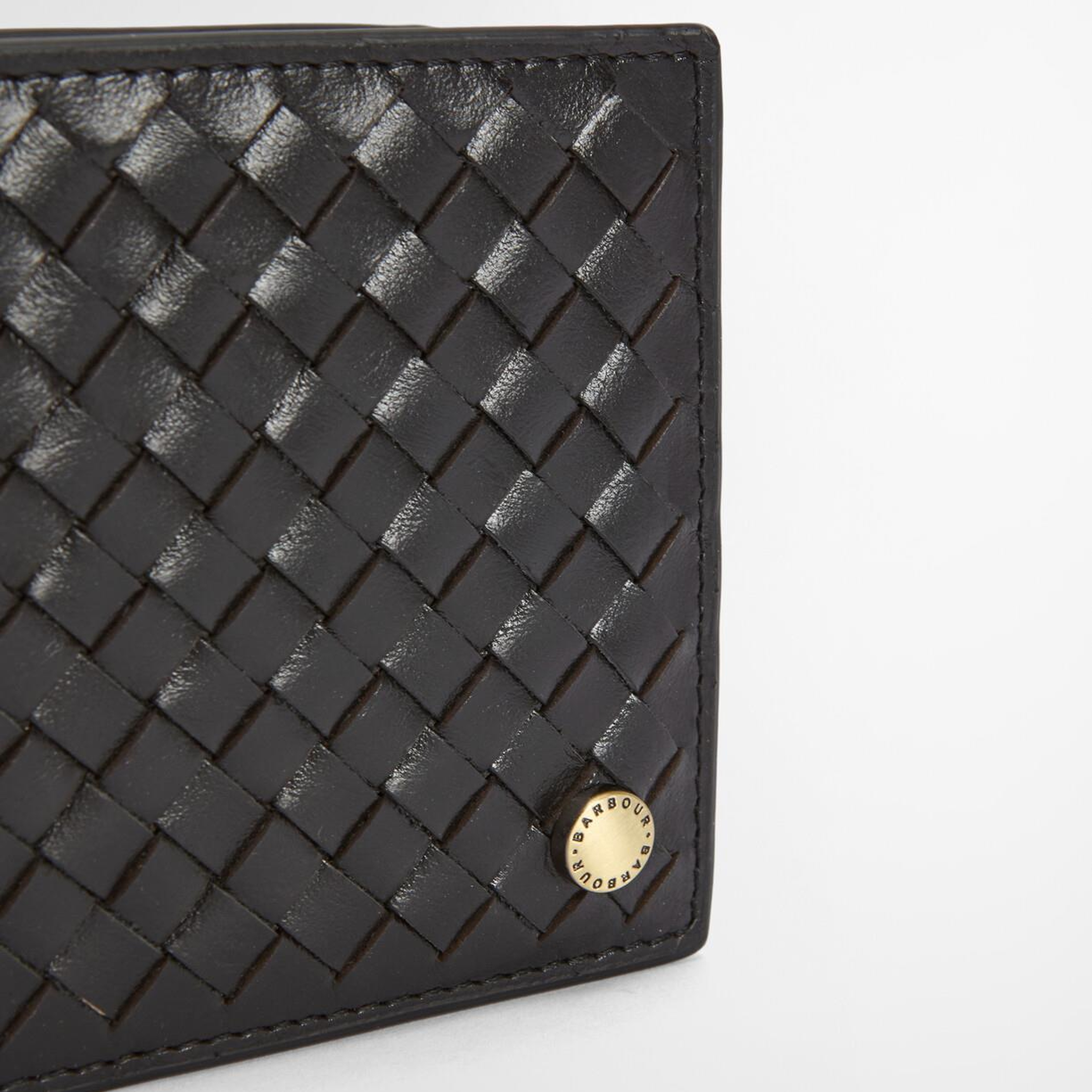 Barbour Farne Woven Deri Cüzdan