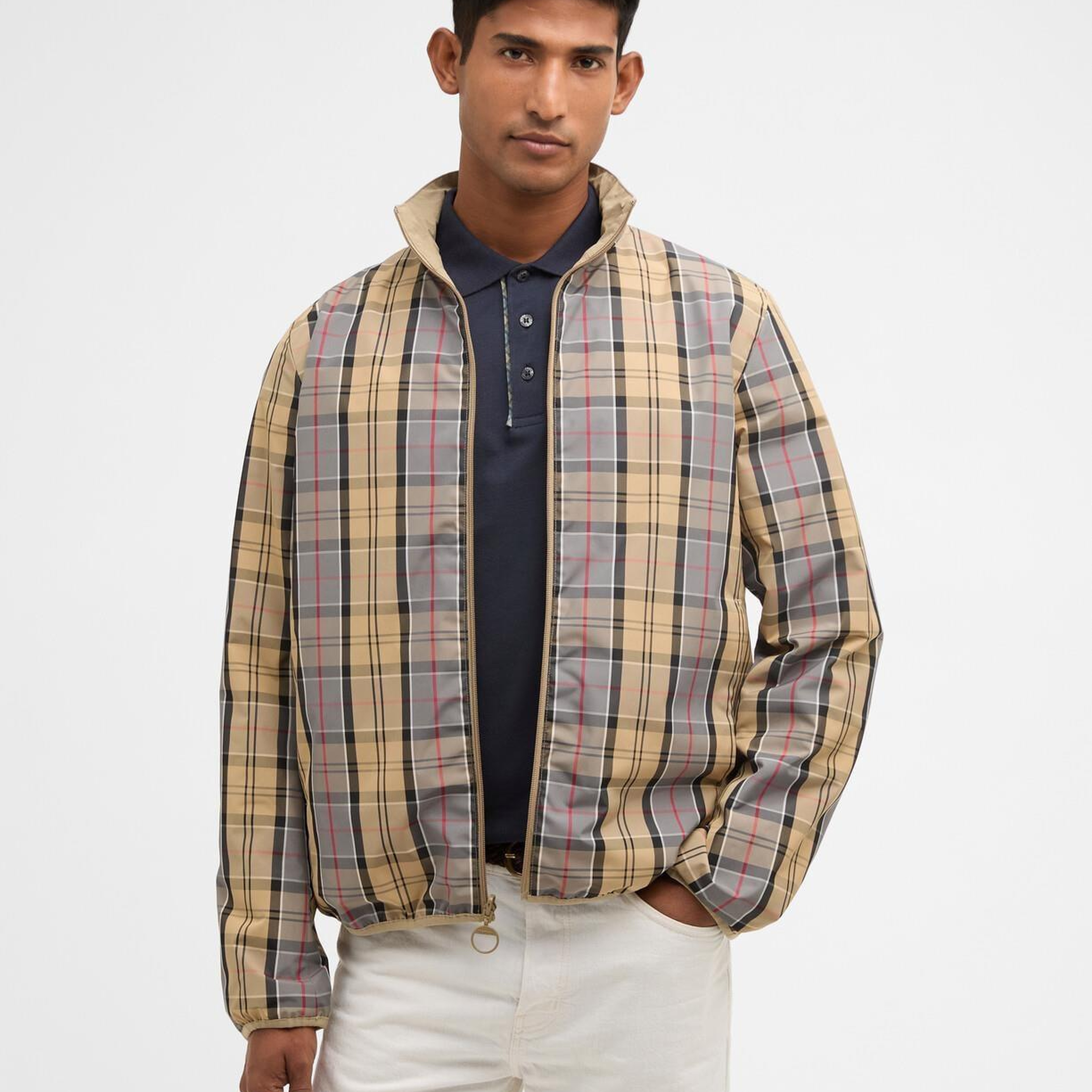 Barbour Reversible Korbel Showerproof Ceket